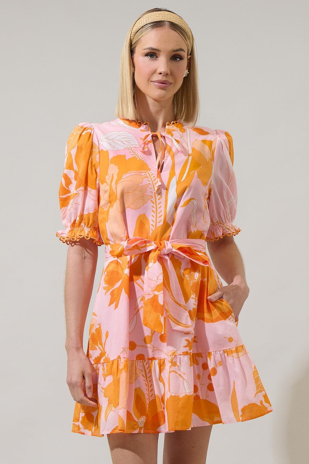 funky mini dress SUN AND FUN MINI DRESS