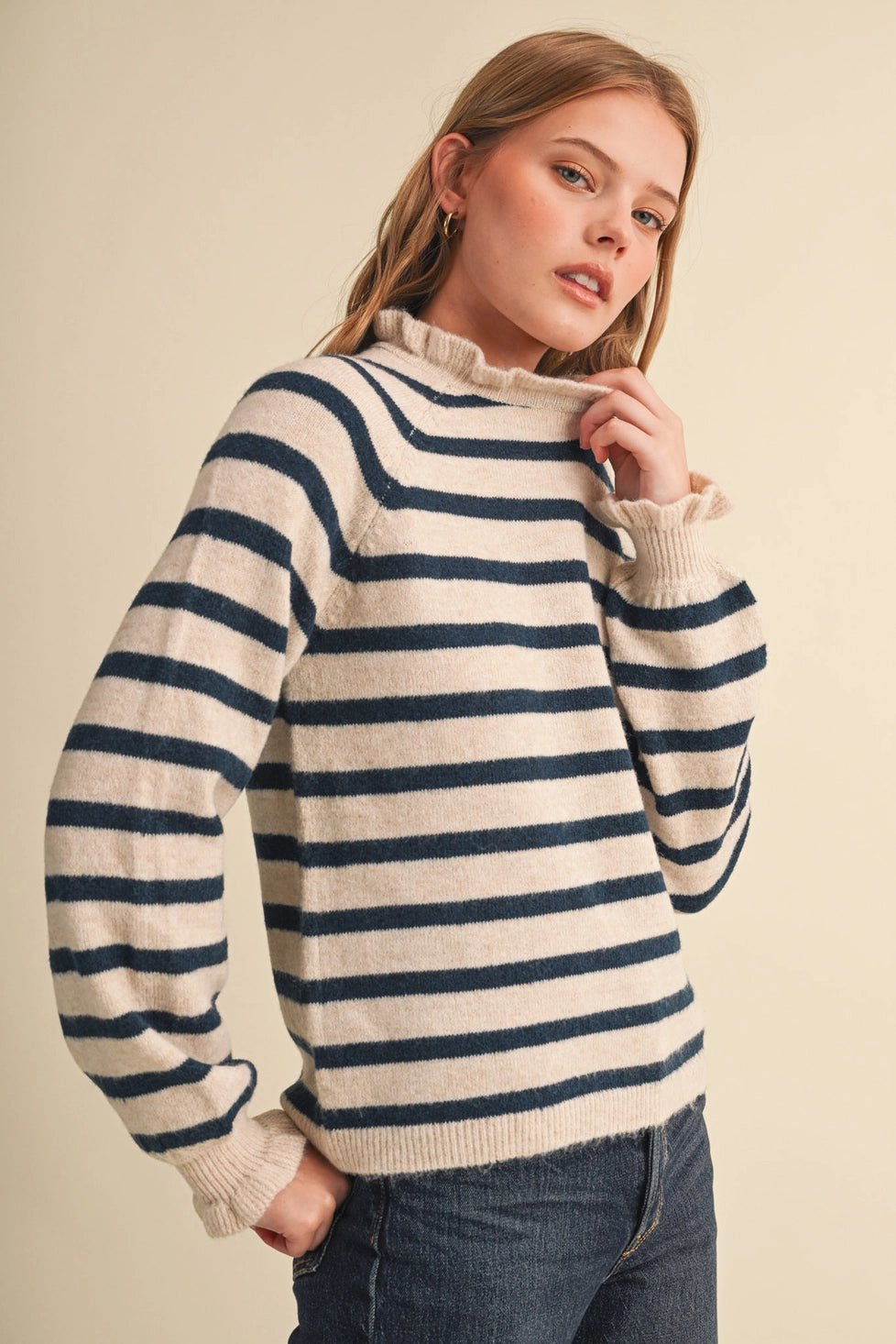 THE ROSIE STRIPED SWEATER