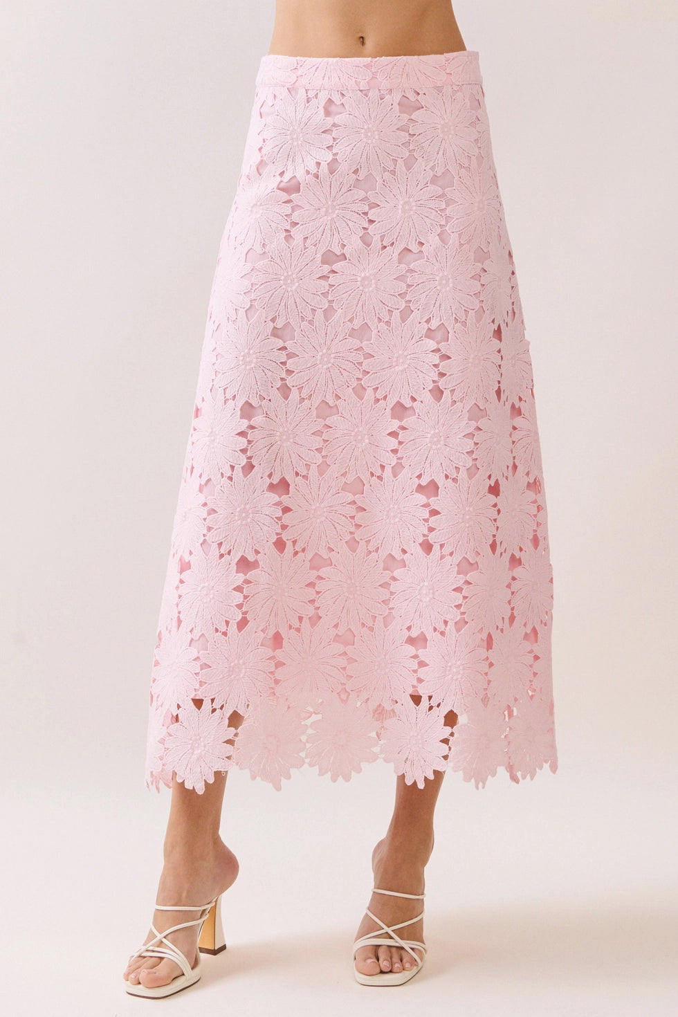 SWEET AS CANDY MIDI SKIRT