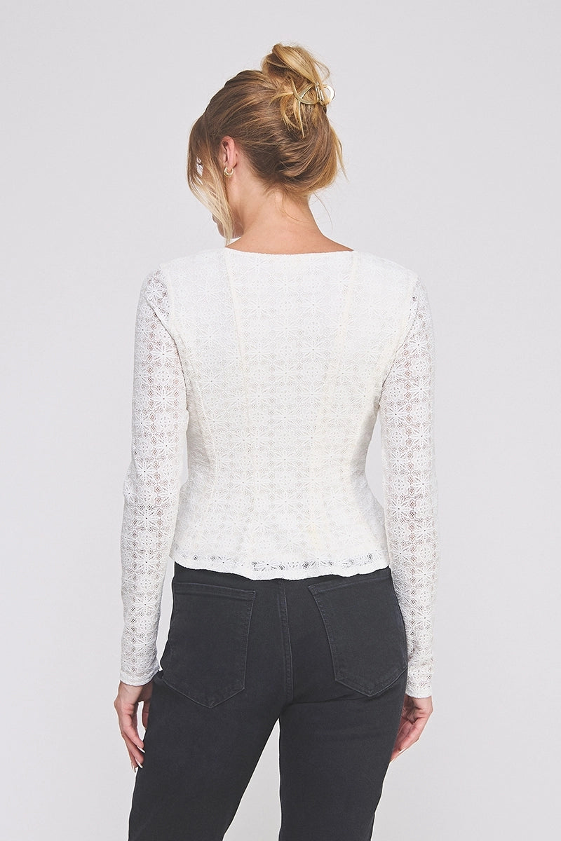 THE KATIE LACE TOP