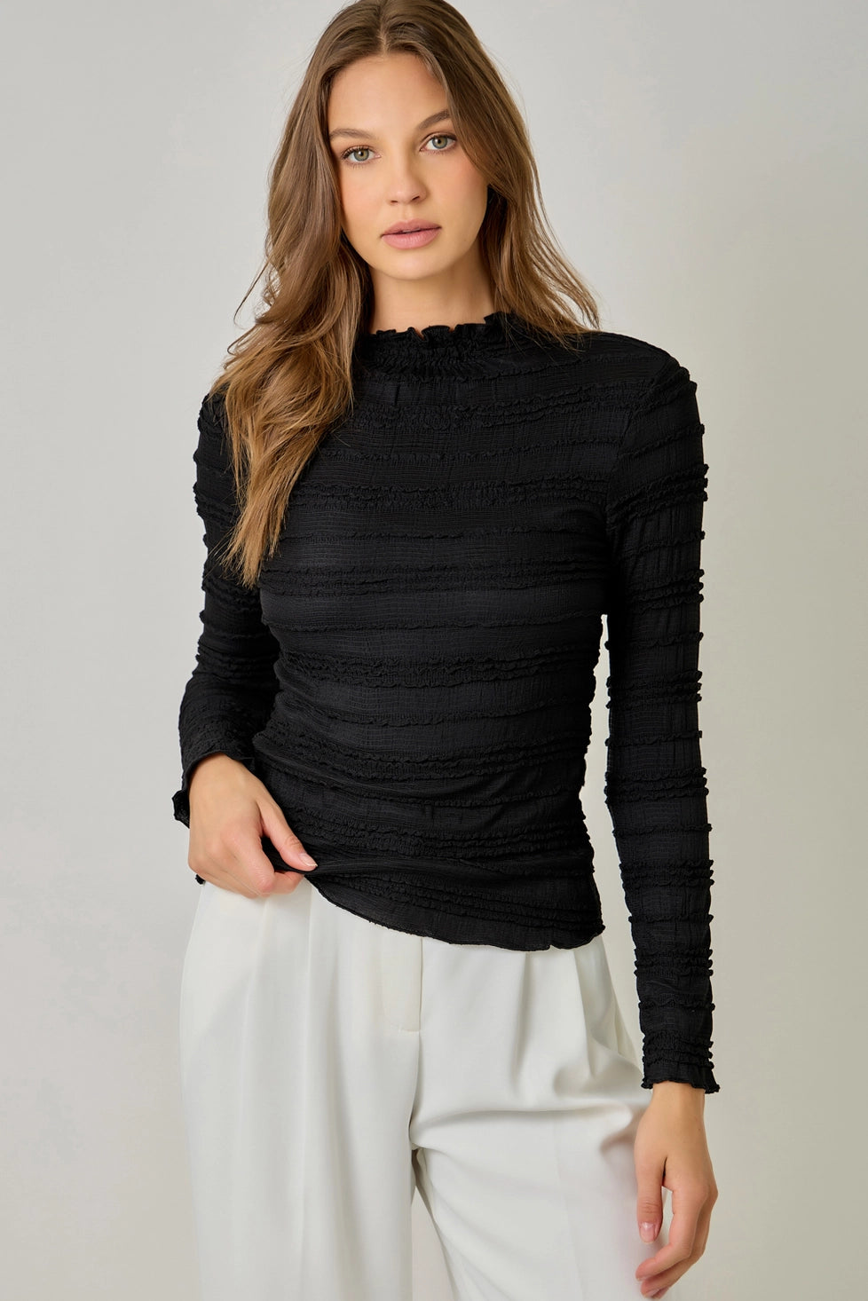 ARE YOU DOWN LACE TOP