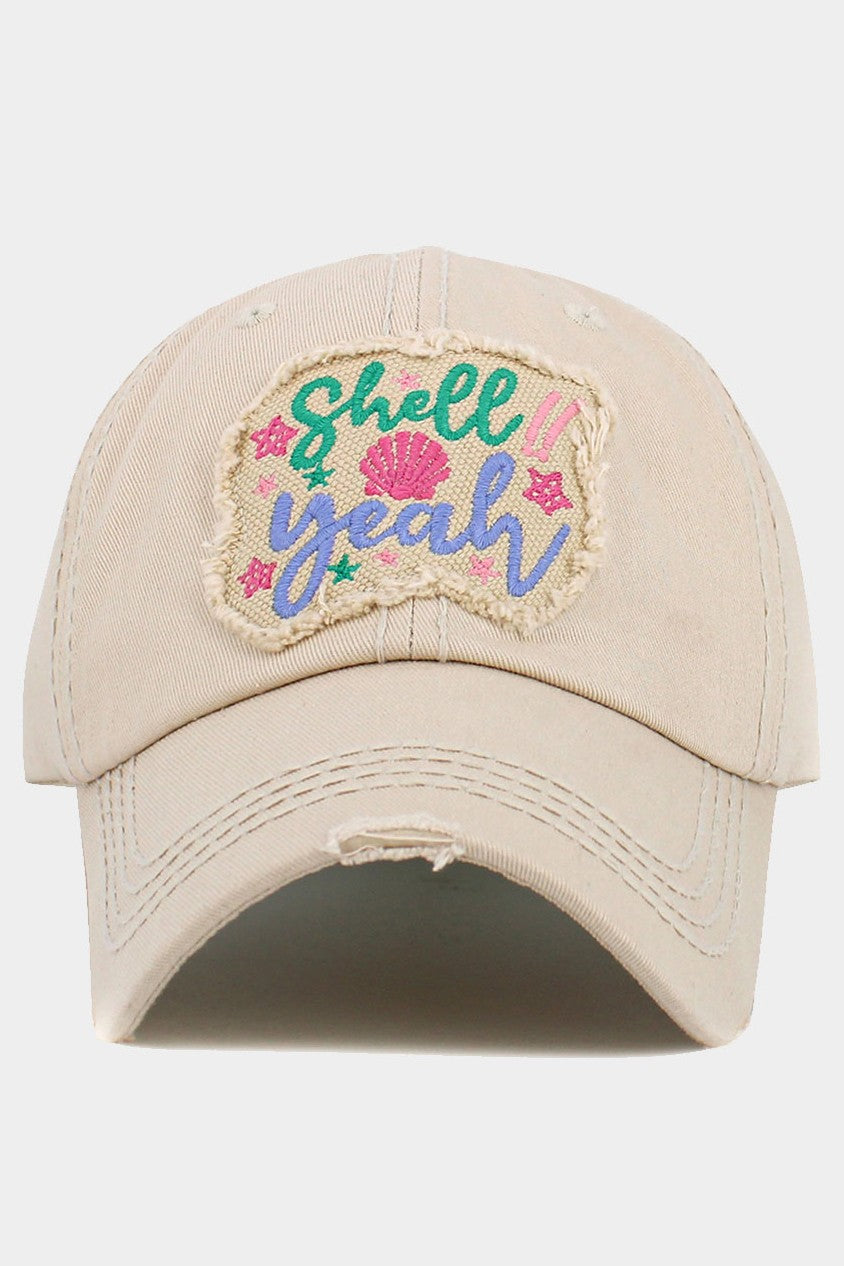 SHELL YEAH BASEBALL HAT