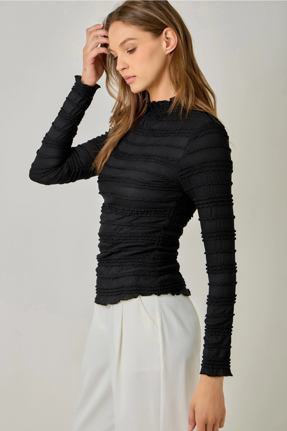 ARE YOU DOWN LACE TOP