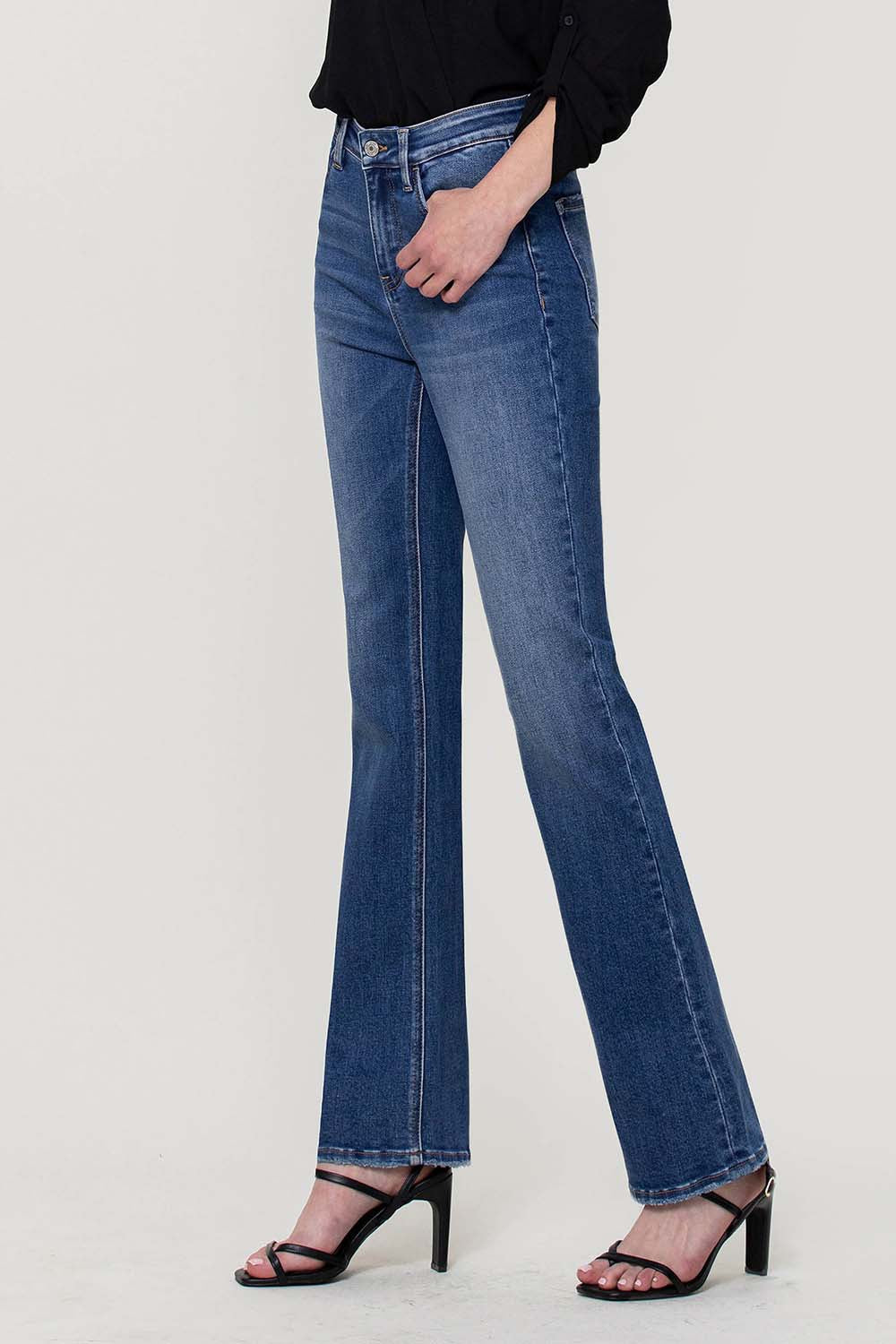 SUNSHINE HIGH RISE SLIM BOOTCUT