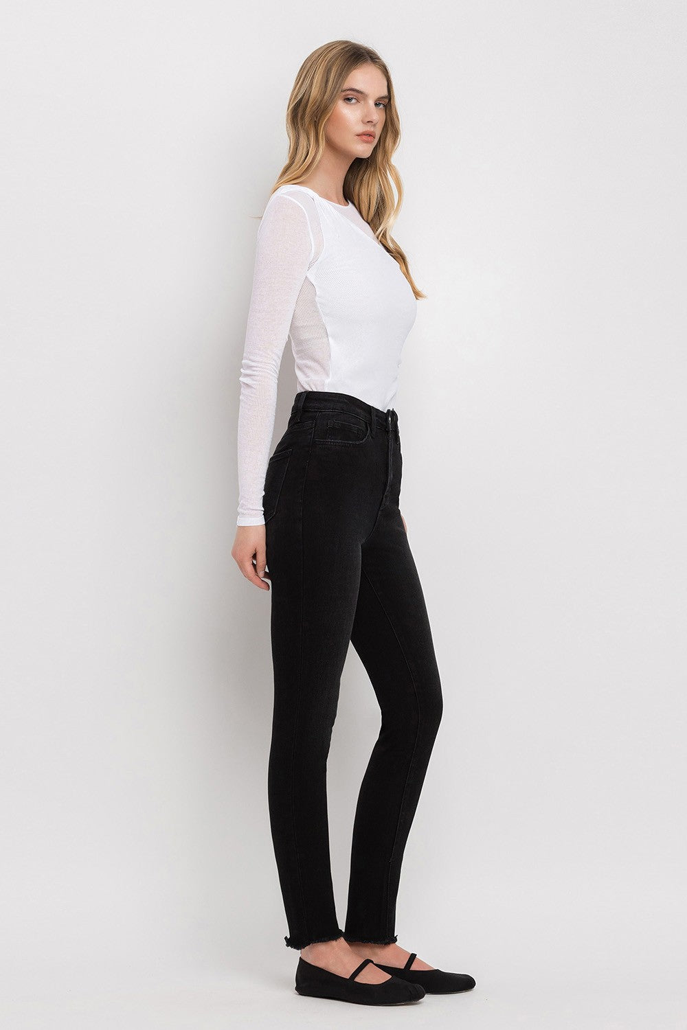 STAND TALL HIGH RISE SKINNY JEANS