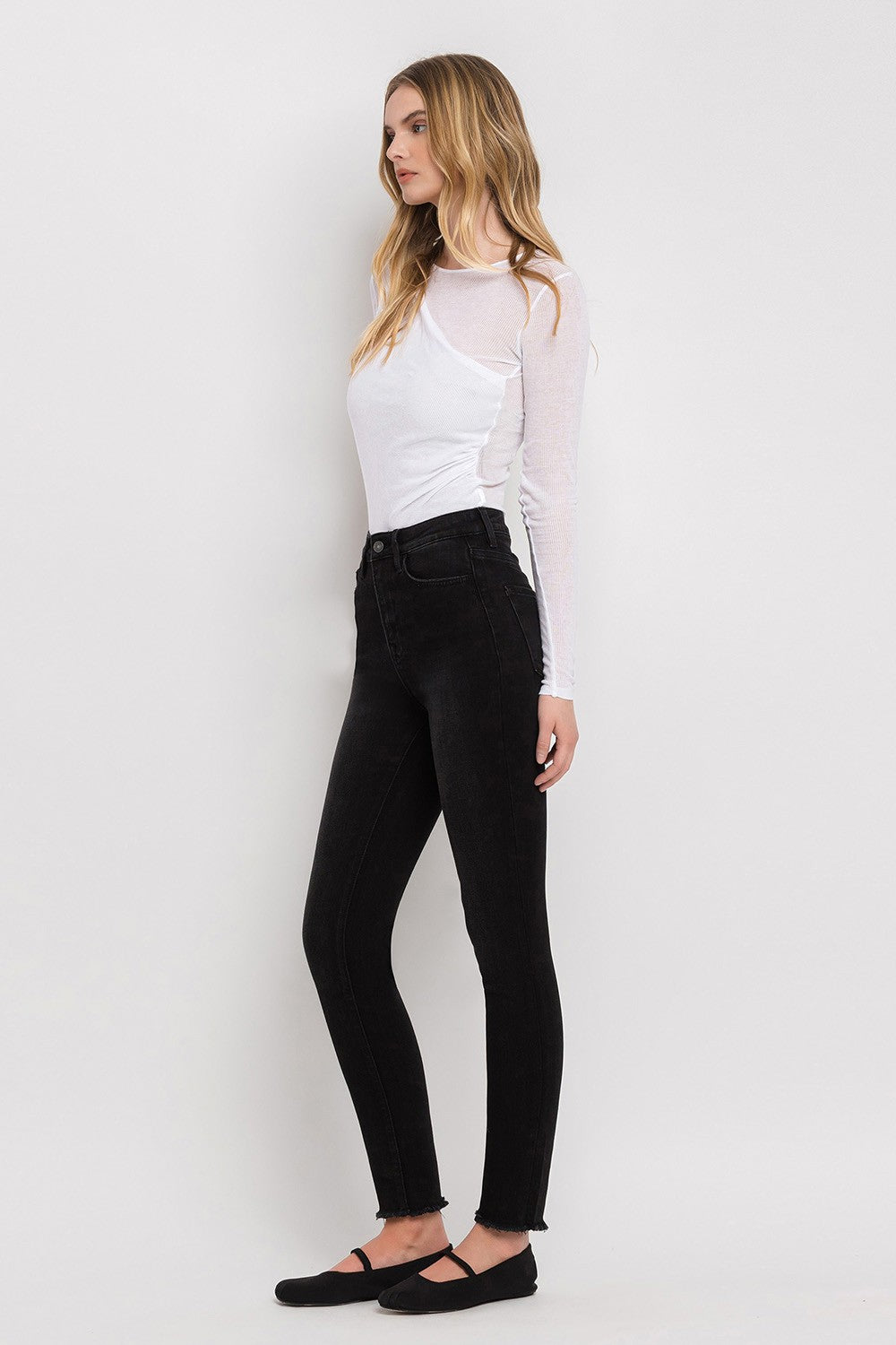 STAND TALL HIGH RISE SKINNY JEANS