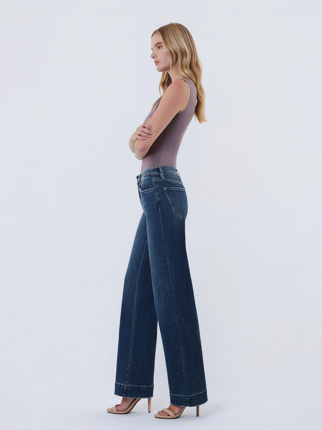 PERMISSIBLE TROUSER HEM JEANS