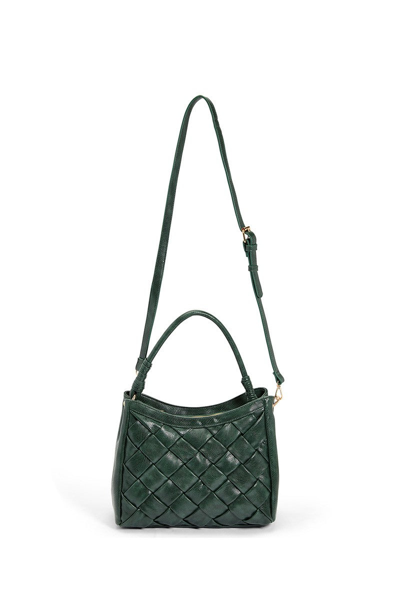 THE WOVEN SNAKE HANDBAG