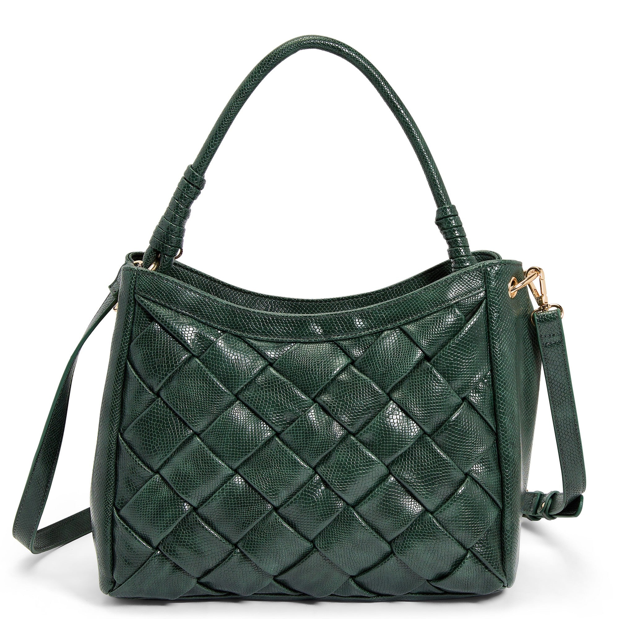 THE WOVEN SNAKE HANDBAG