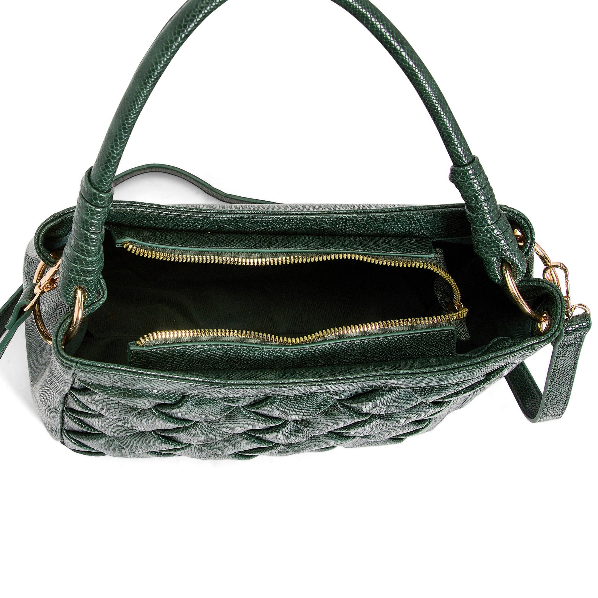 THE WOVEN SNAKE HANDBAG