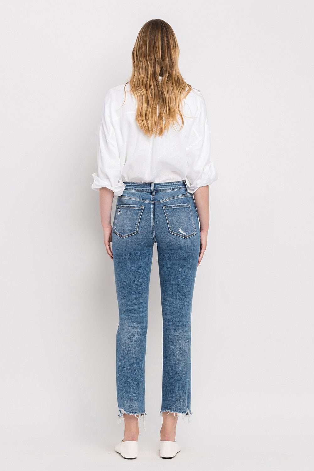 THE HOLLY SLIM STRAIGHT JEAN