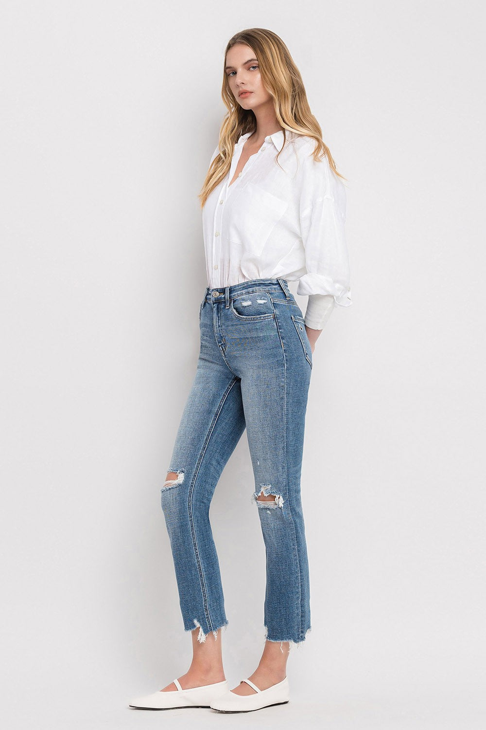 THE HOLLY SLIM STRAIGHT JEAN