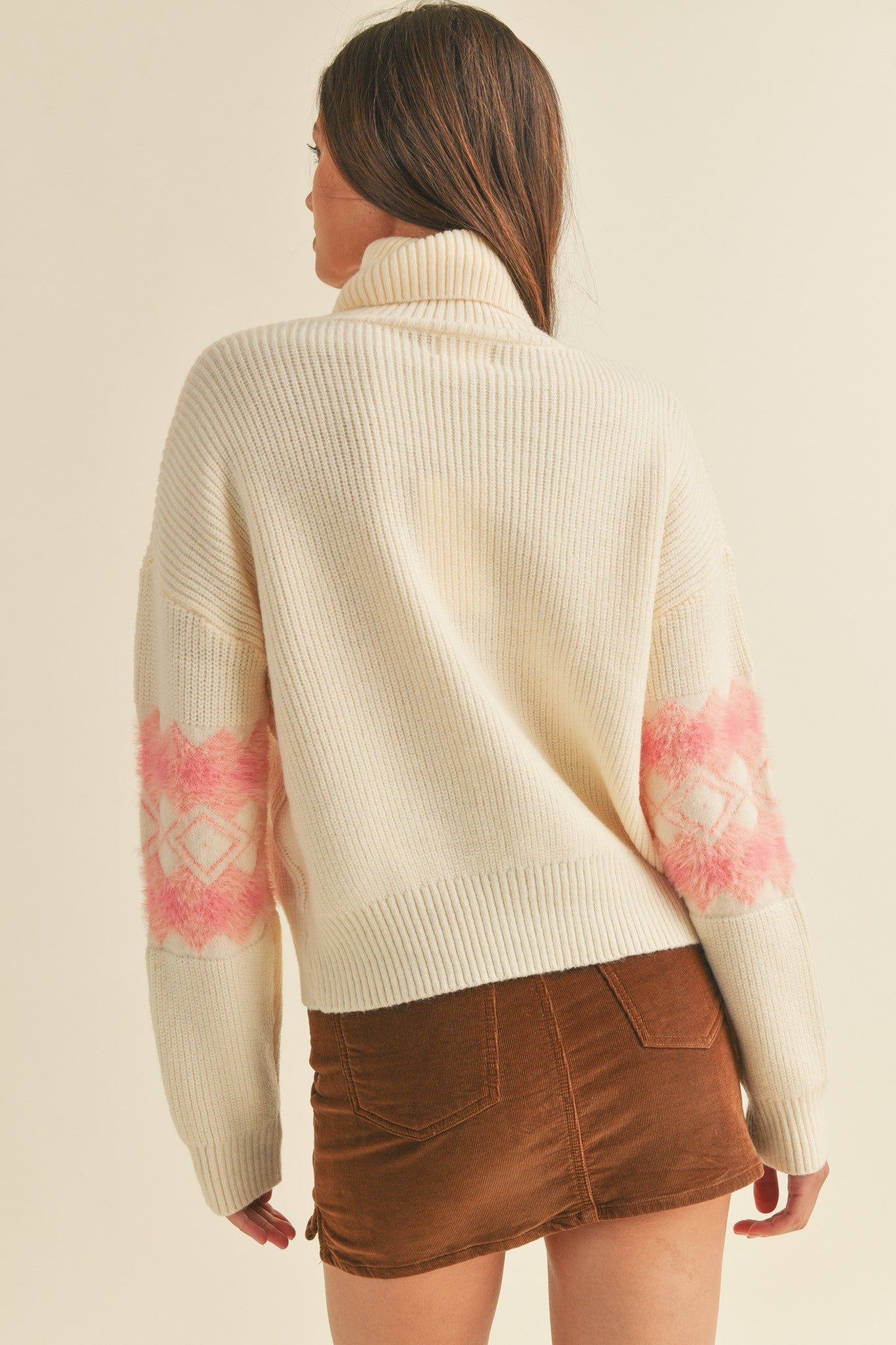 PRETTY IN PINK SWEATER