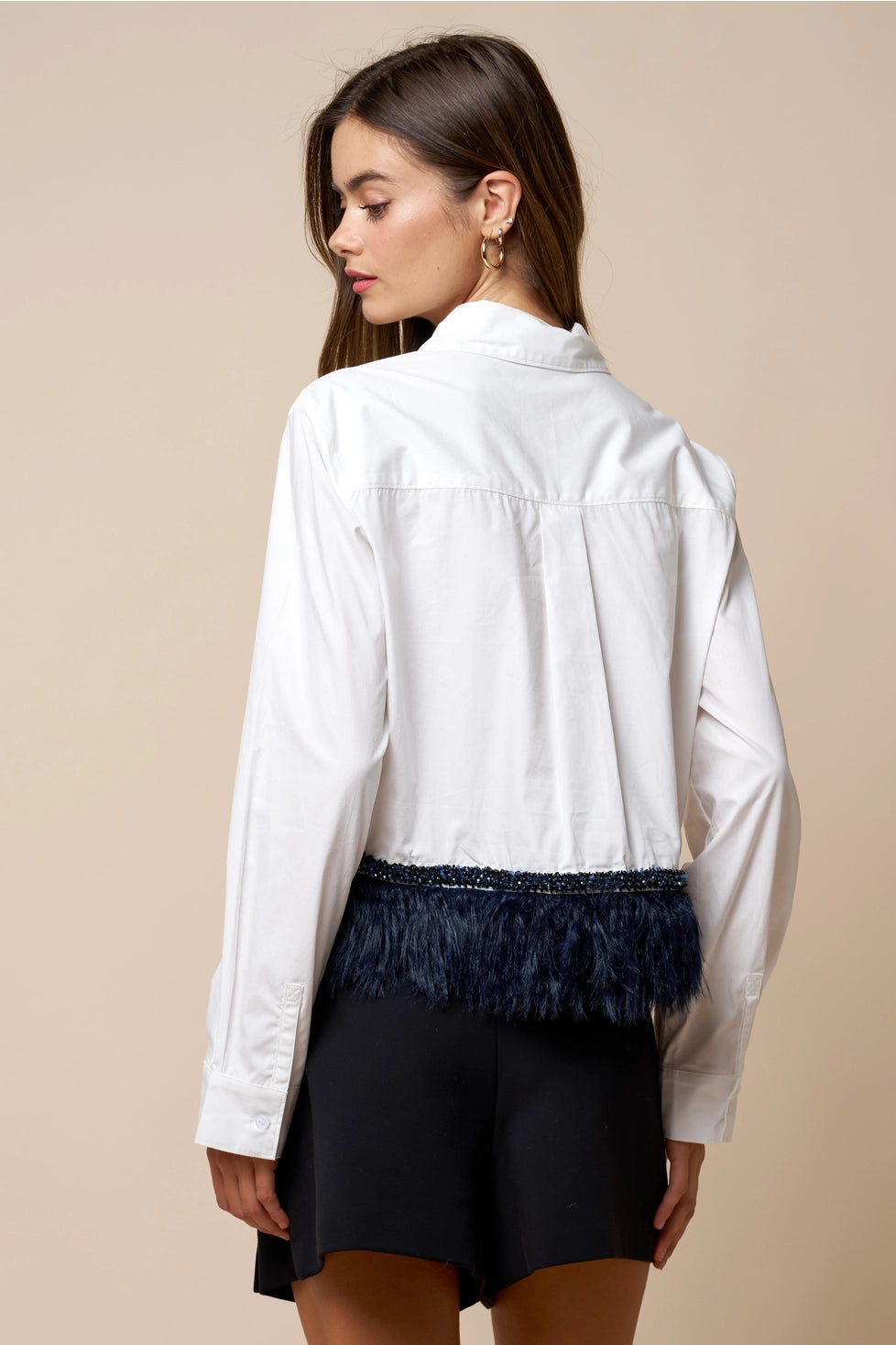 FUN IN FEATHERS BLOUSE