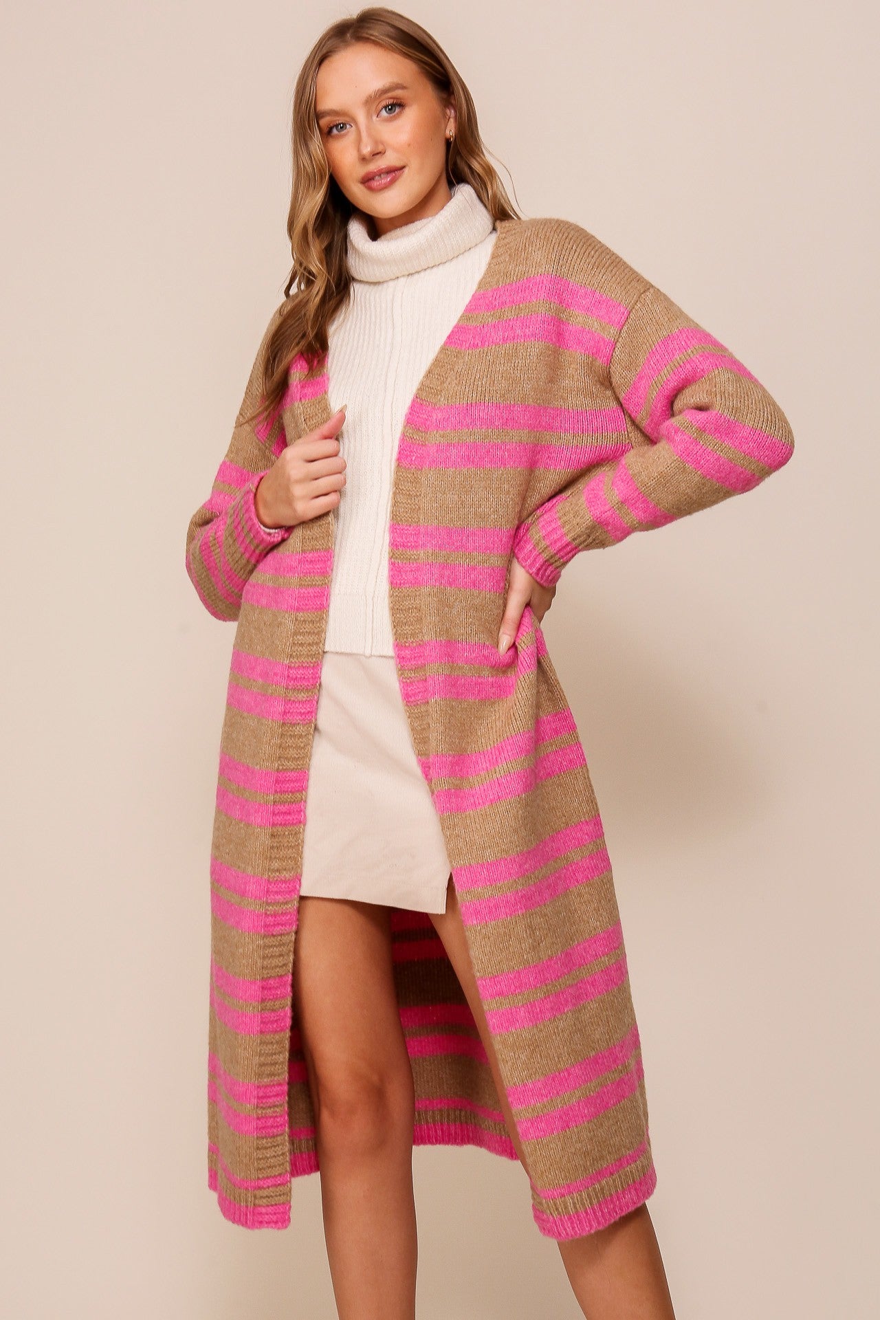 IT GIRL DUSTER SWEATER