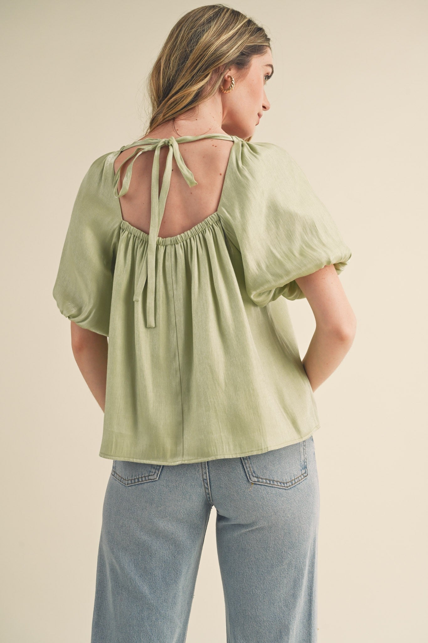 LOVELY LUSTER BLOUSE