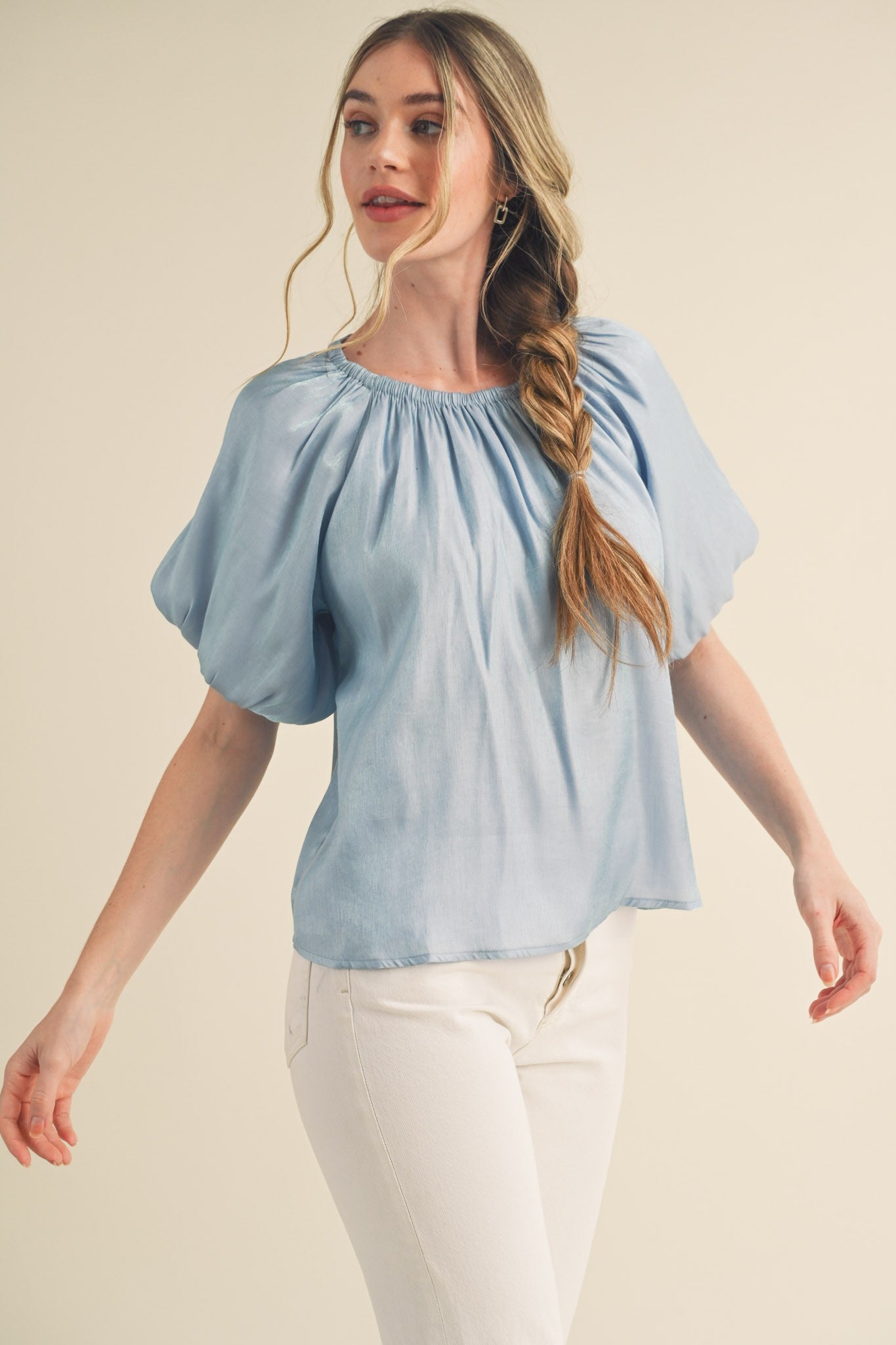 LOVELY LUSTER BLOUSE