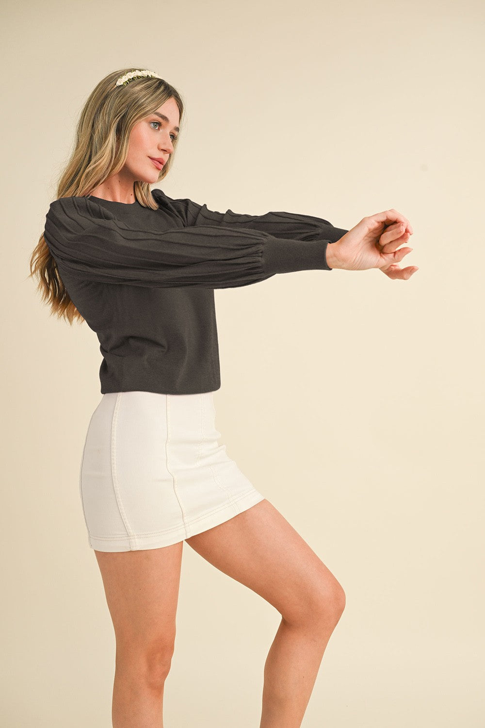 MAKE TIME FOR ME SWEATER