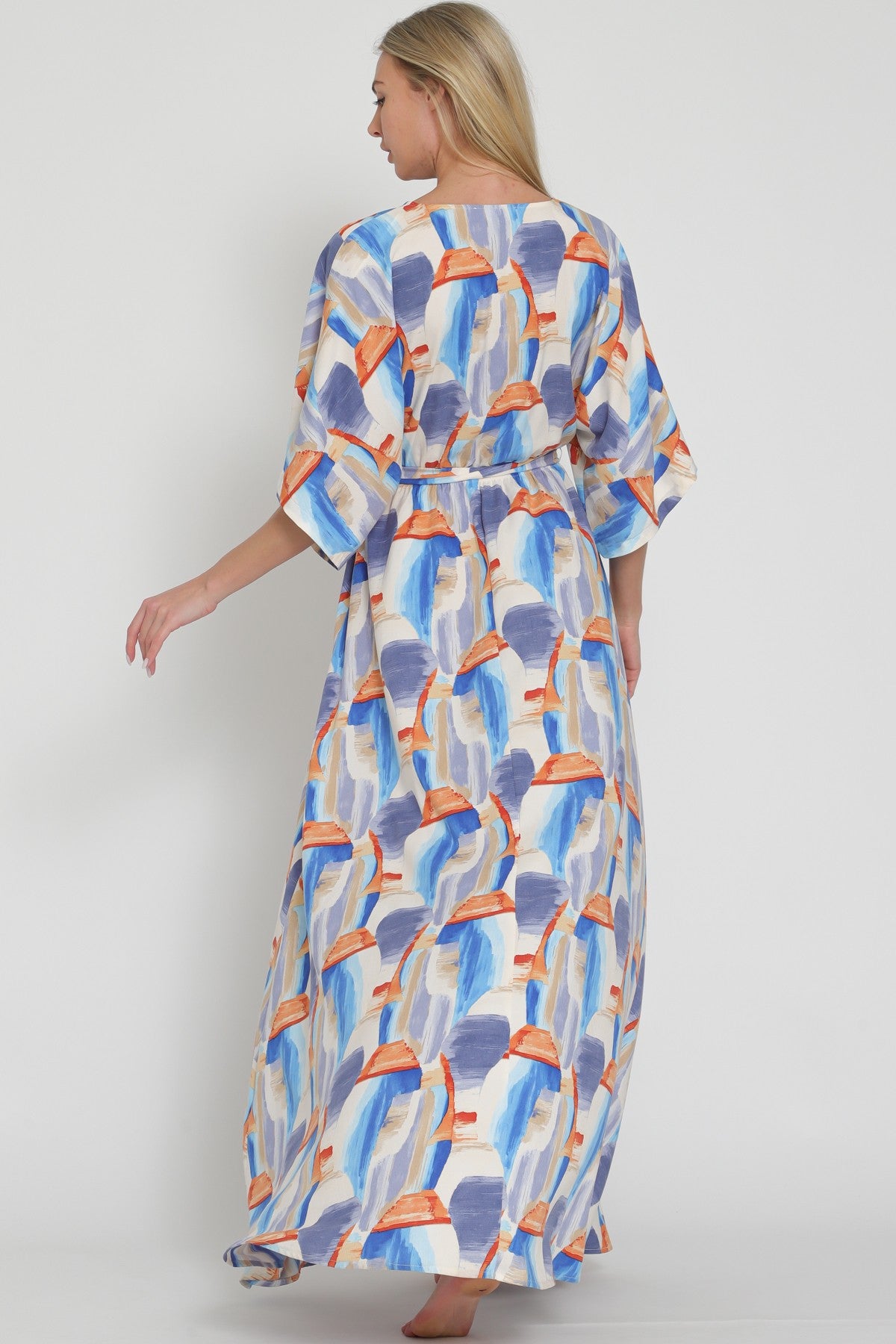 BREAKING WAVES MAXI DRESS