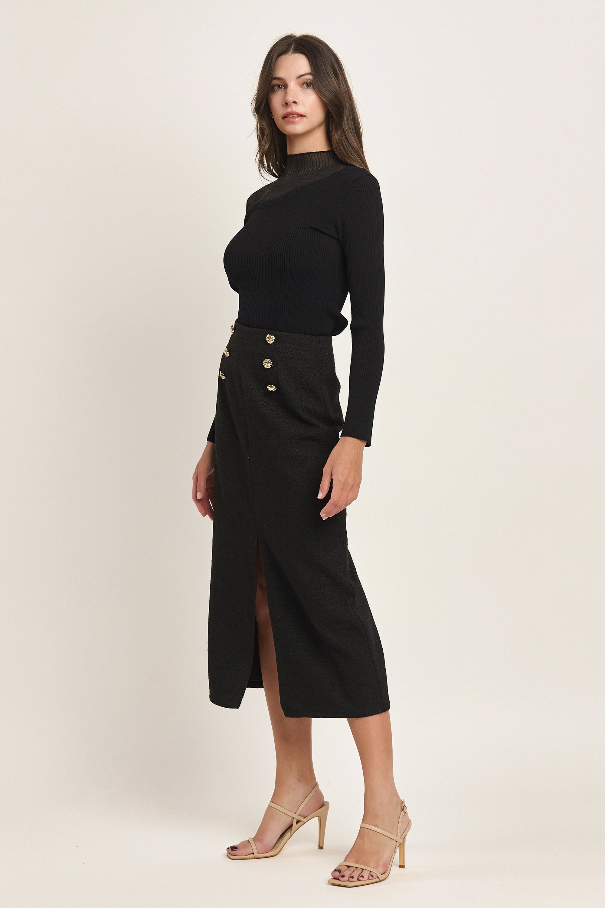 A TALL TALE MIDI SKIRT