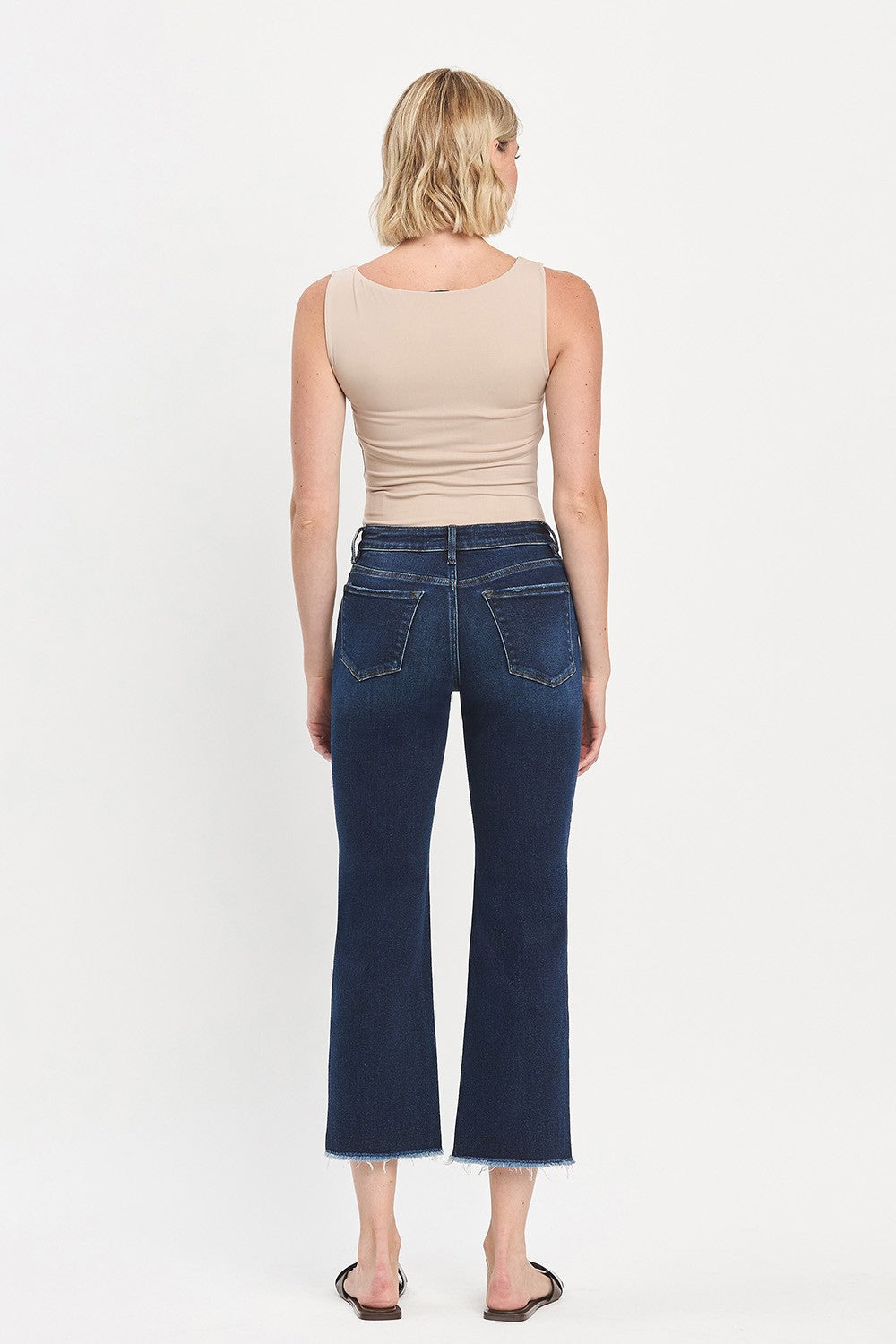 THE LUXE ANKLE STRAIGHT JEANS