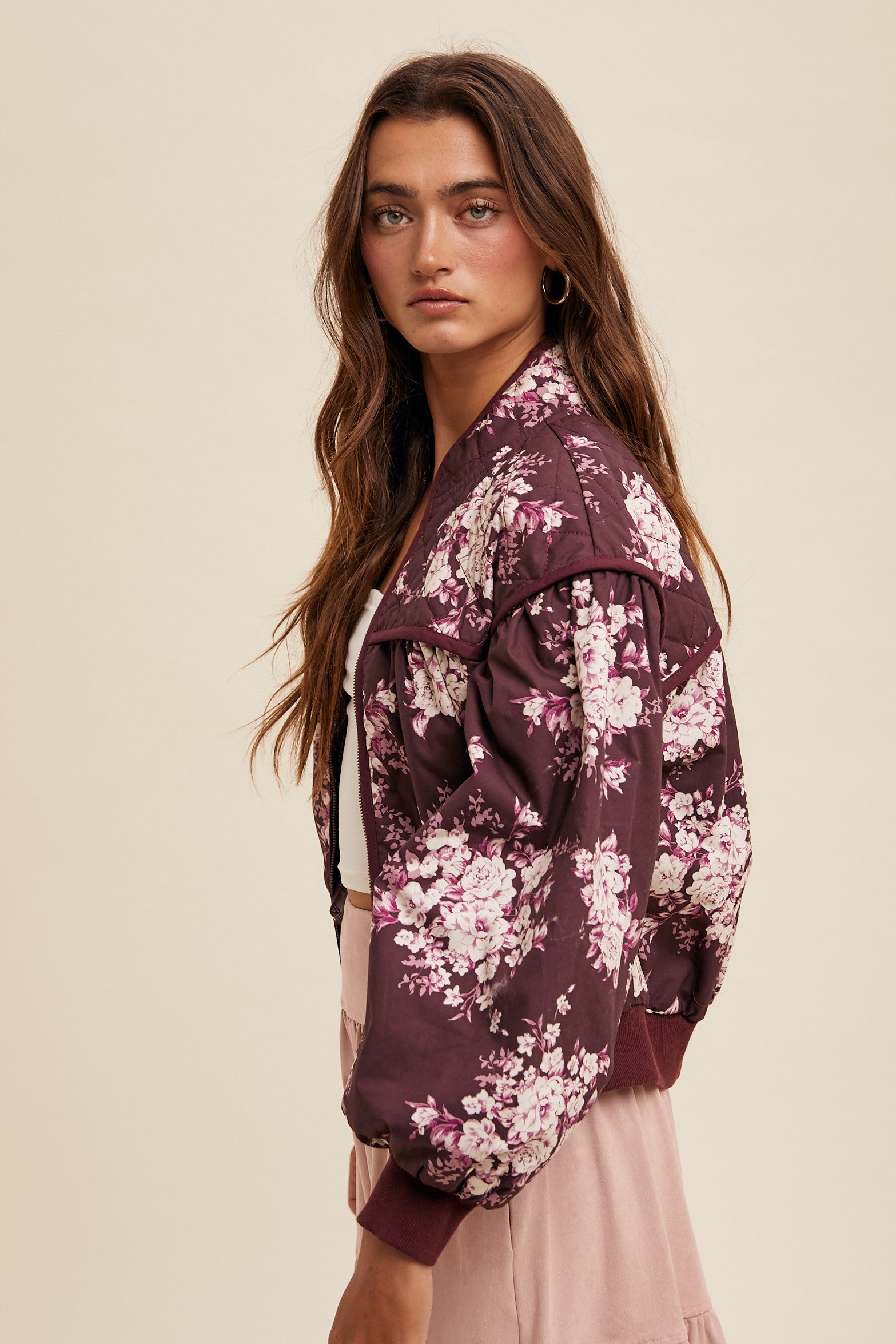 TAKE MY HAND FLORAL JACKET