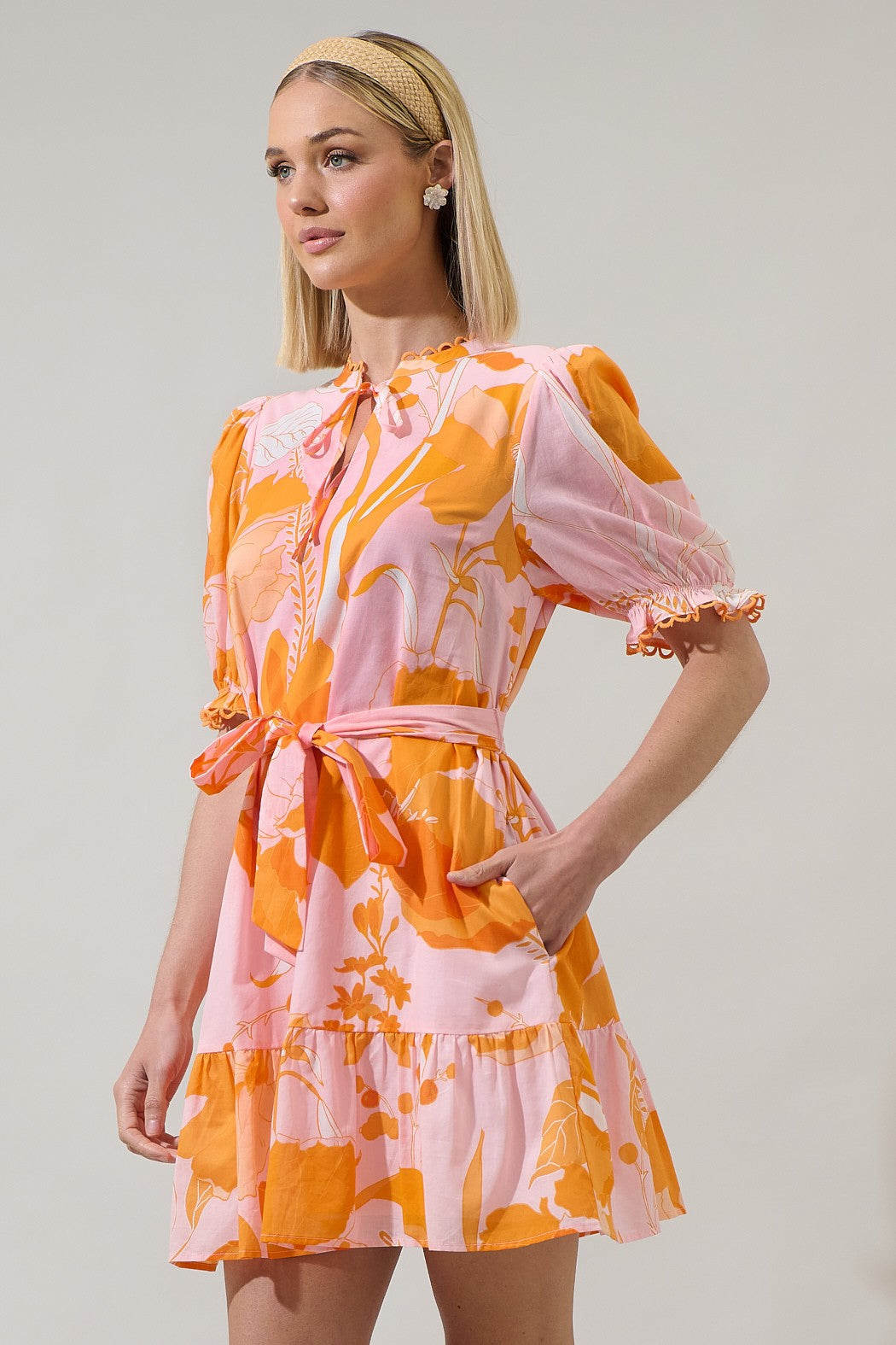 SUN AND FUN MINI DRESS