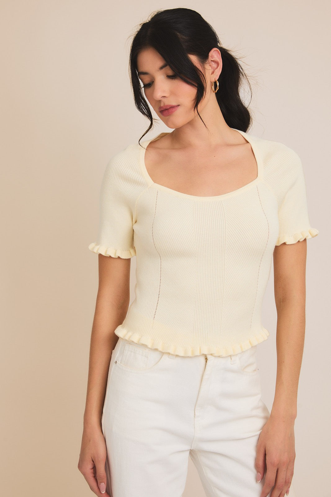 MAKE A RUFFLE TOP