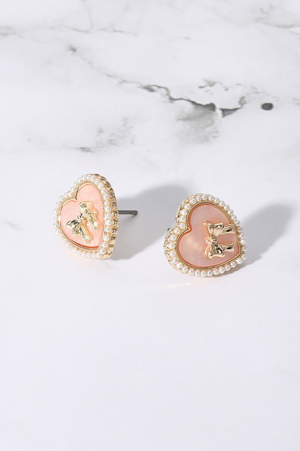 I HEART BOWS STUDS