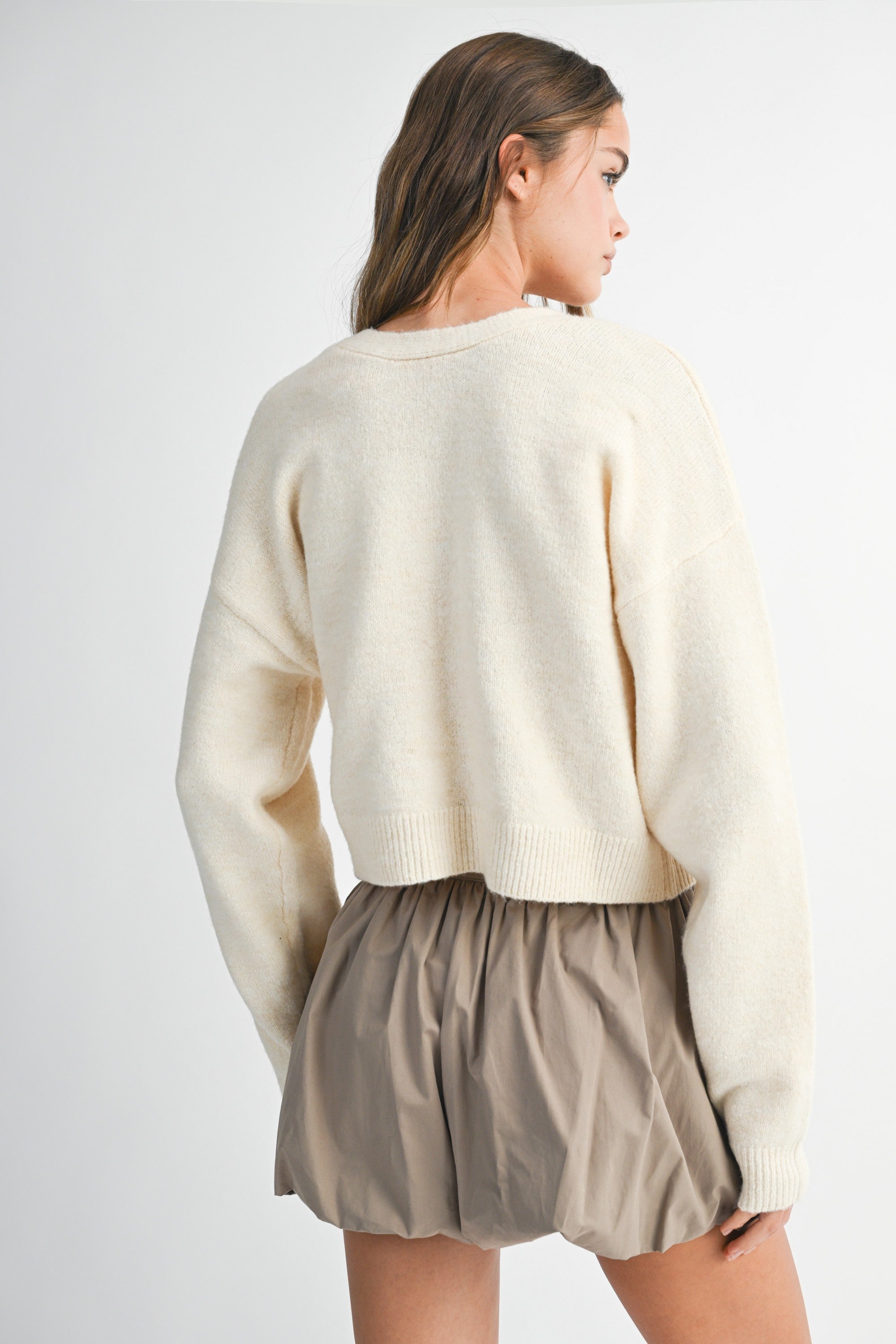 YOUR WAY BOW SWEATER