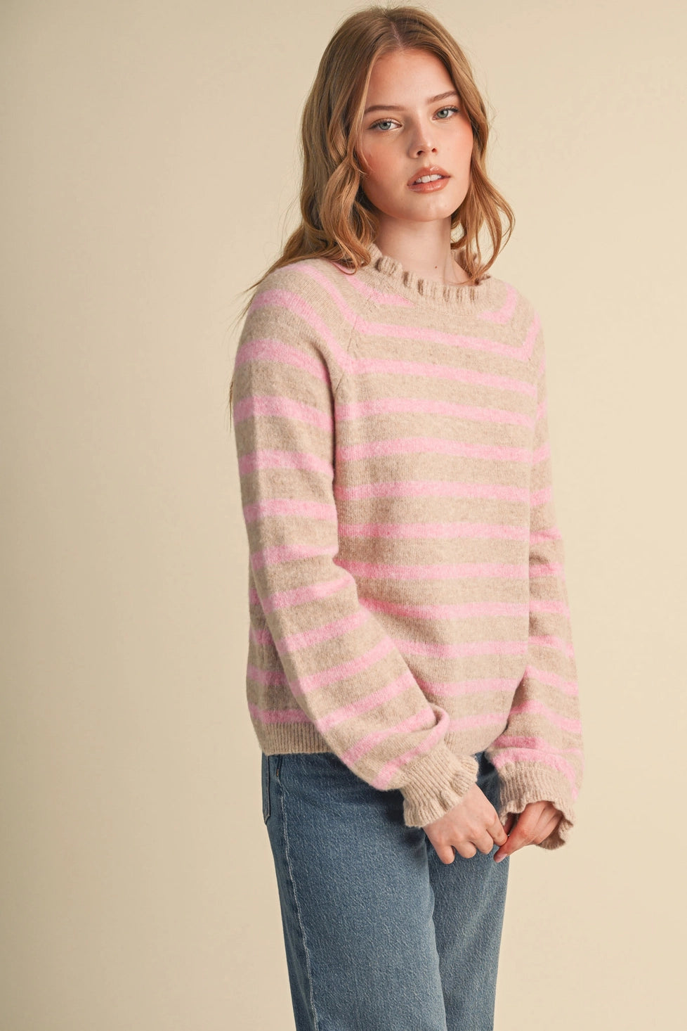 THE ROSIE STRIPED SWEATER