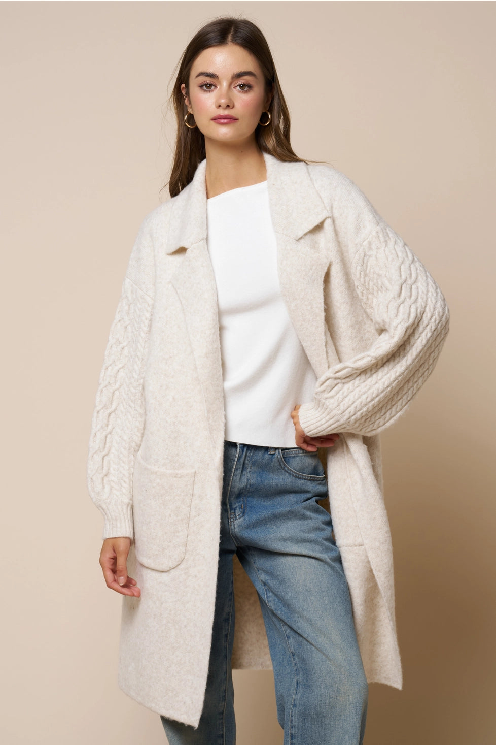 THE MARLENA SWEATER COAT
