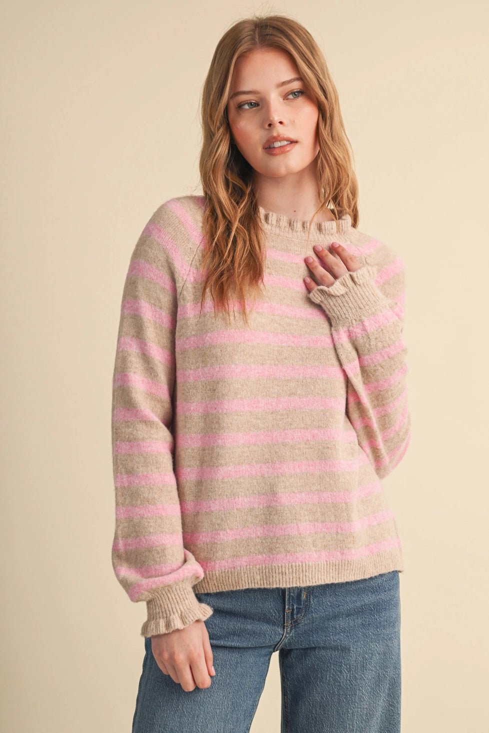 THE ROSIE STRIPED SWEATER