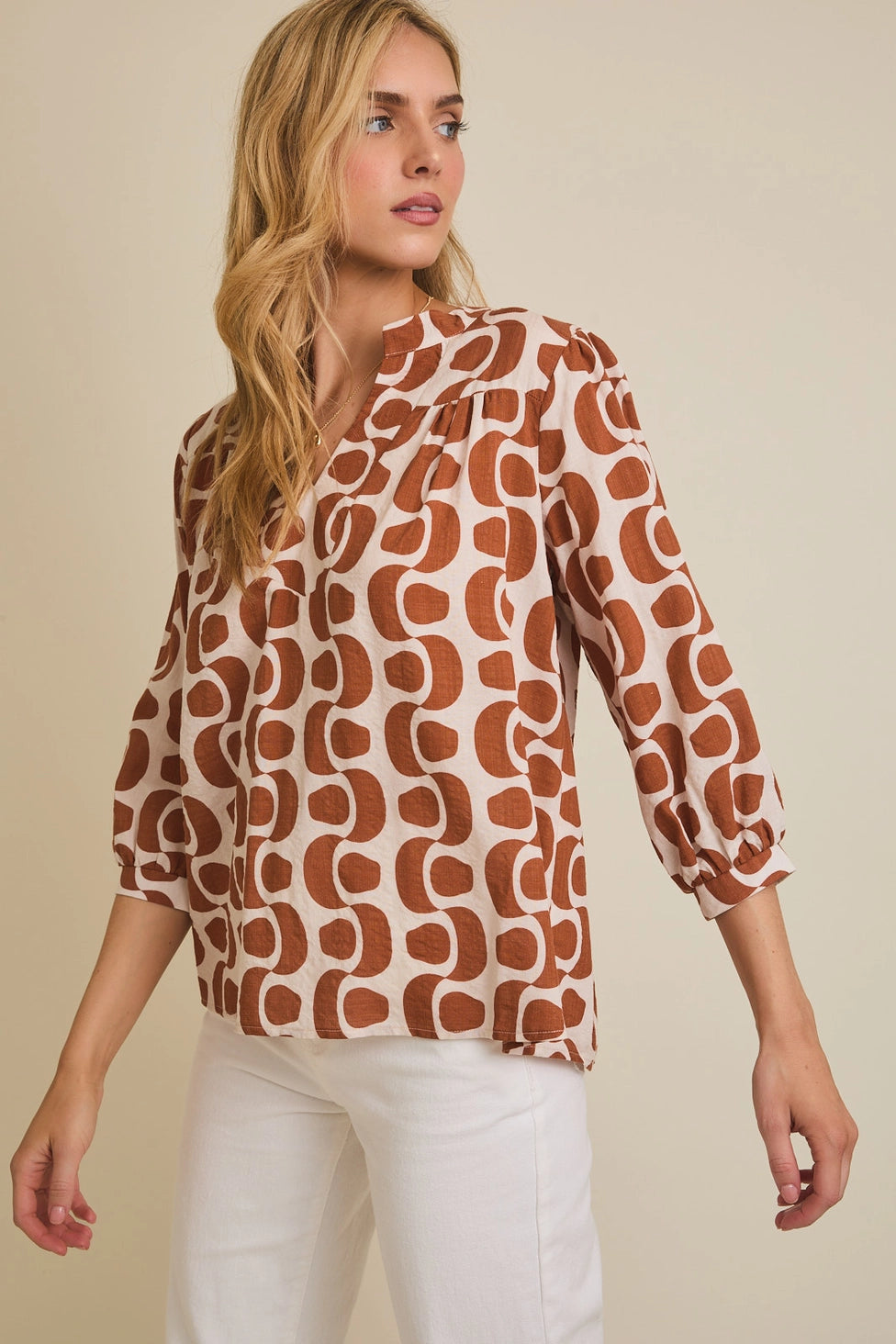 THE CRAWFORD BLOUSE