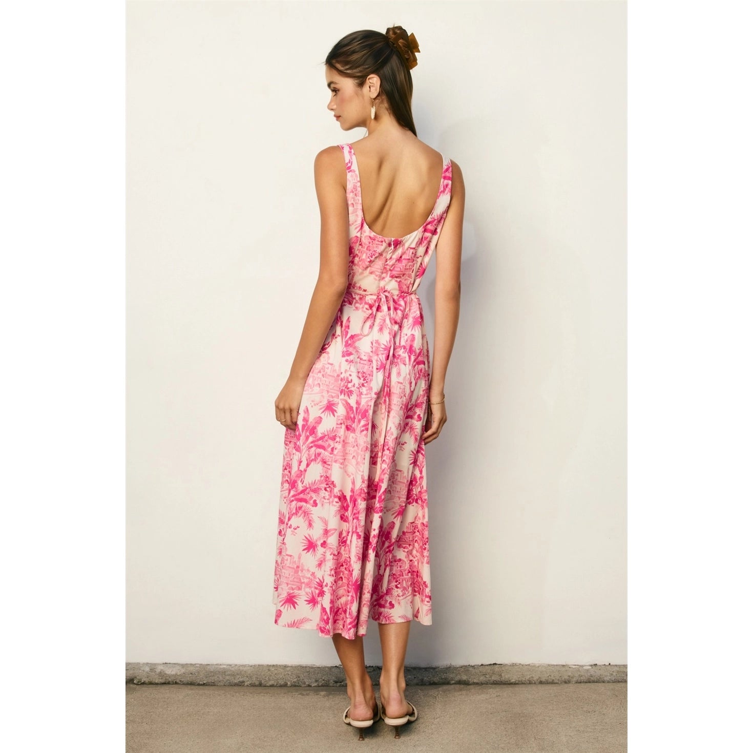 THE HIBISCUS PALM DRESS