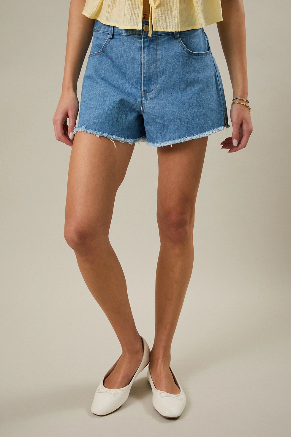 SPICY GIRL DENIM SHORTS