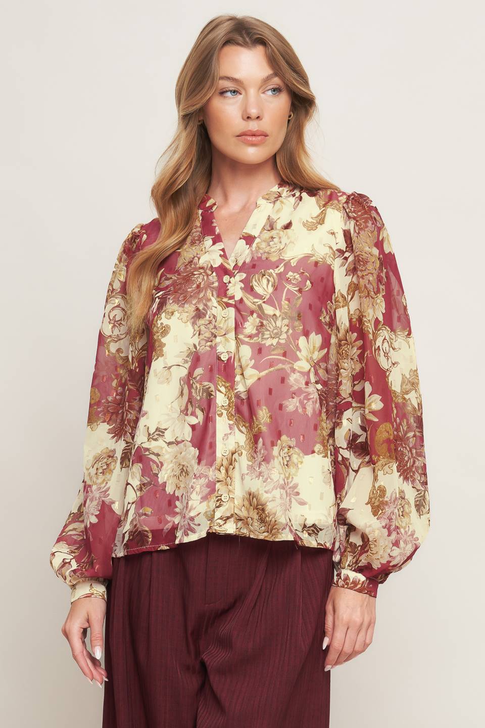 THE JACKIE BLOUSE
