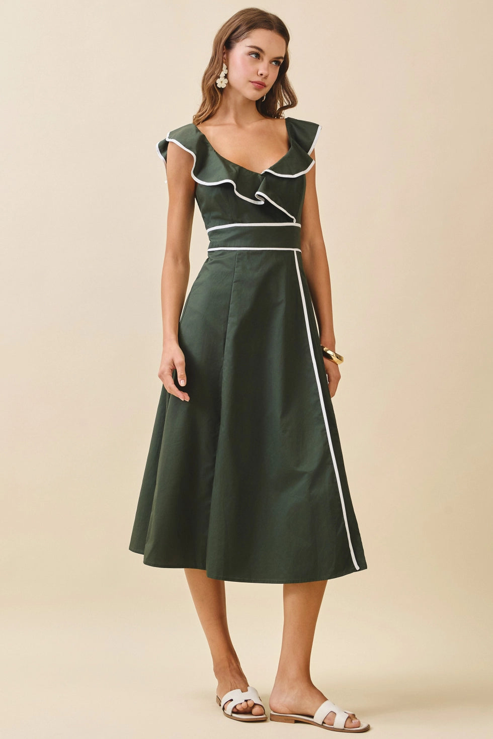 EYE OF THE BEHOLDER MIDI DRESS