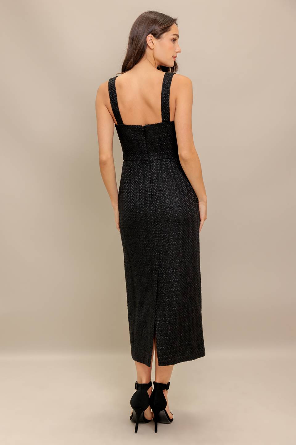 THE MAIN ATTRACTION TWEED DRESS