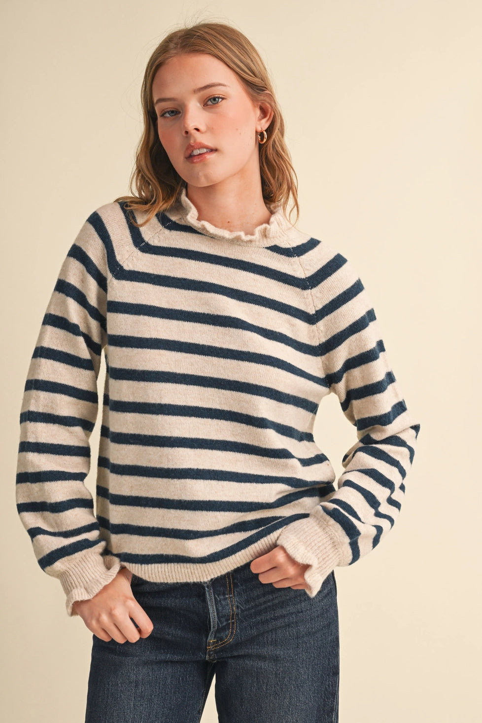 THE ROSIE STRIPED SWEATER