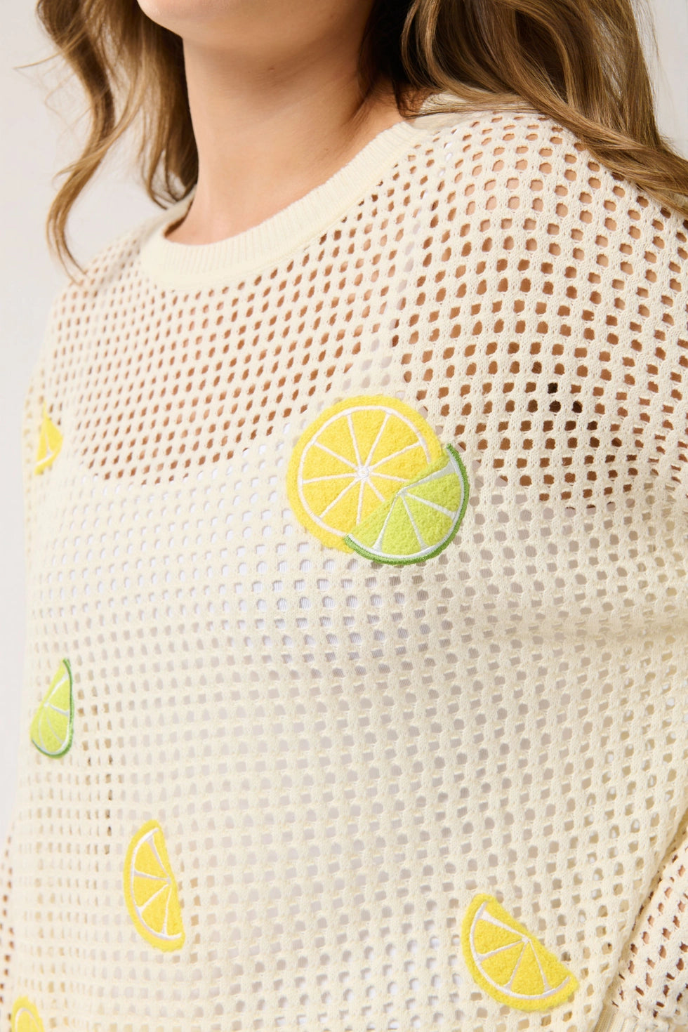 WHEN LIFE GIVES YOU LIMES SWEATER