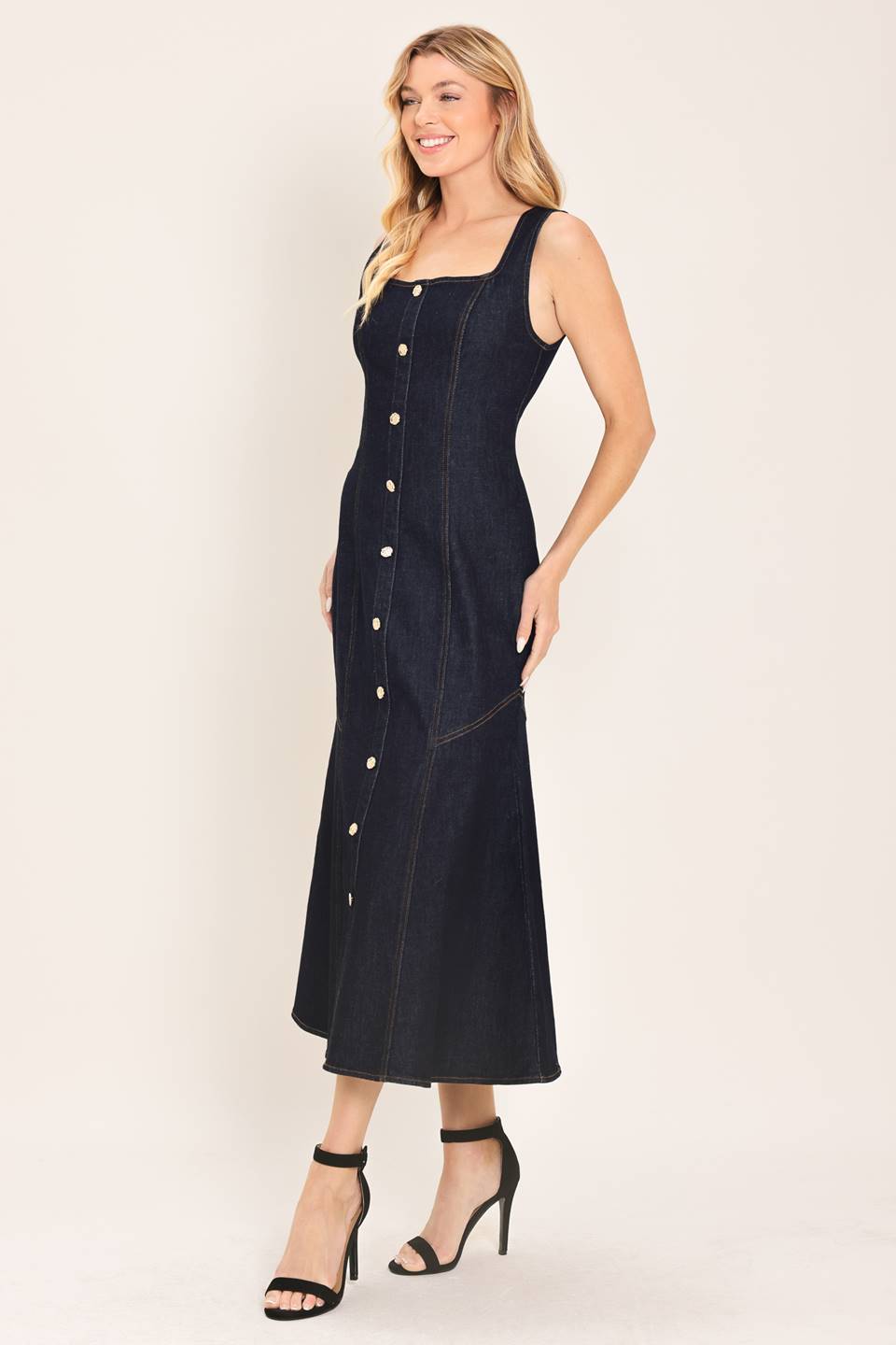 SOCIAL SOCIETY DENIM DRESS