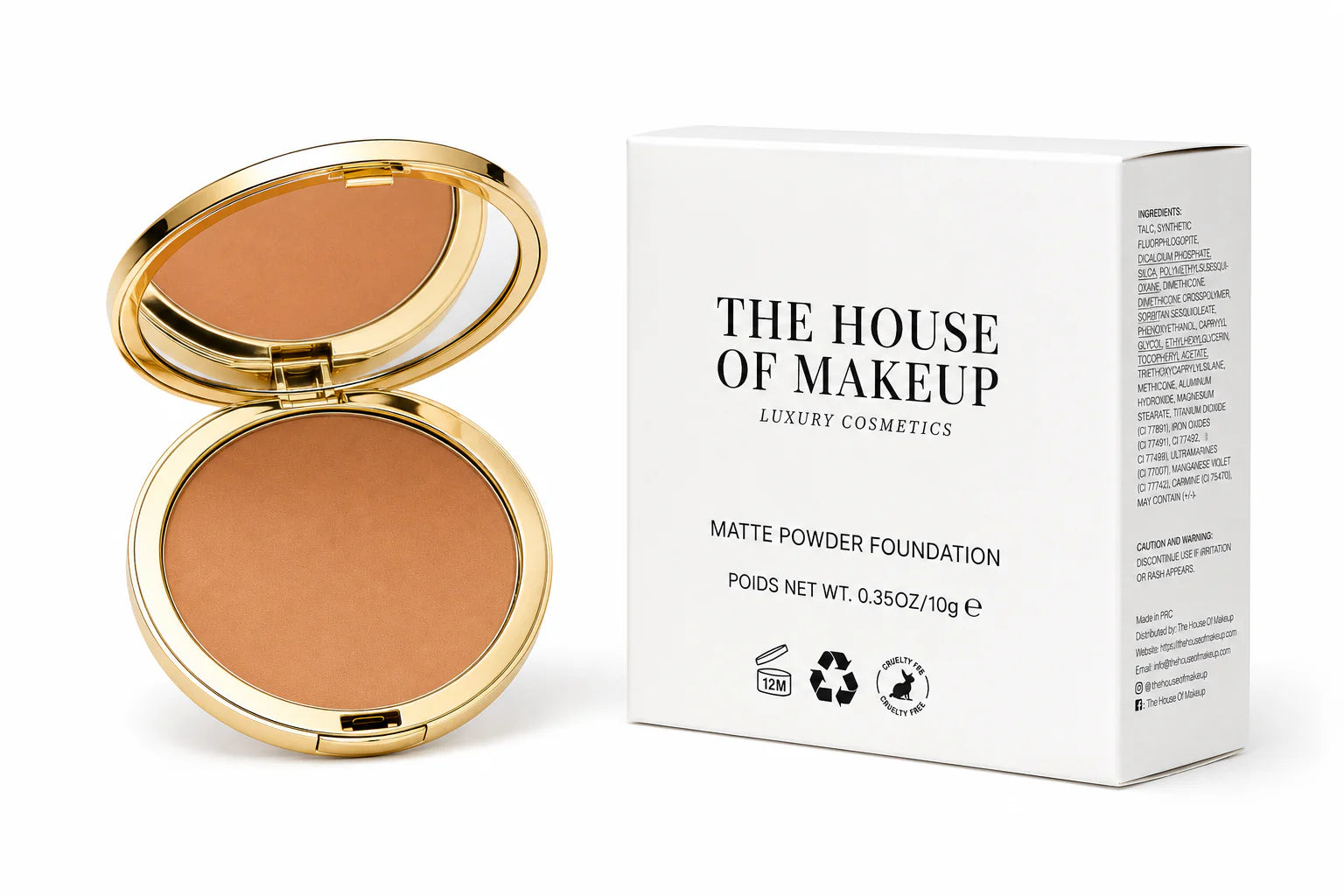 THE HOUSE OF MAKEUP MATTE POWDER BRONZER