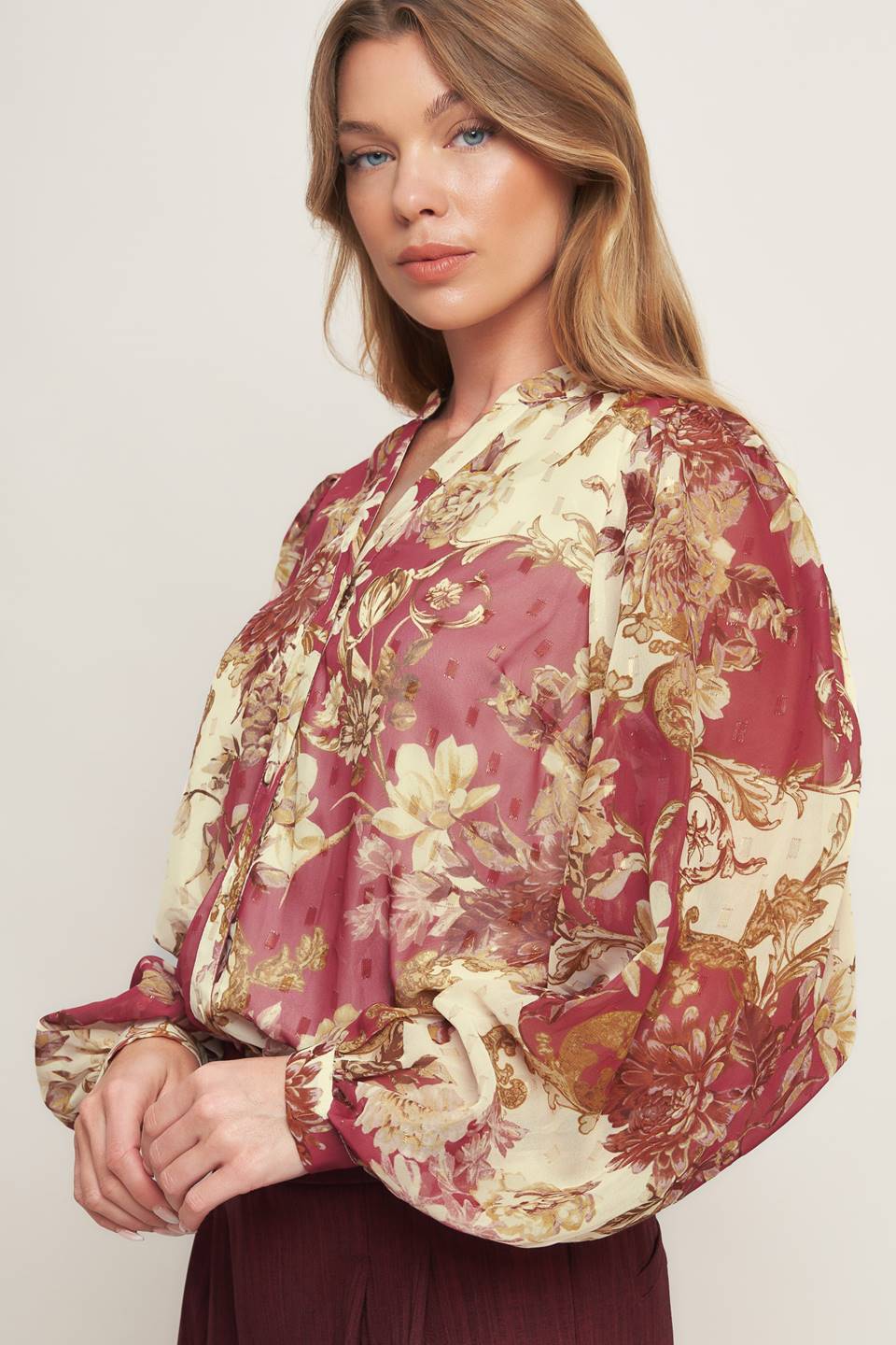 THE JACKIE BLOUSE