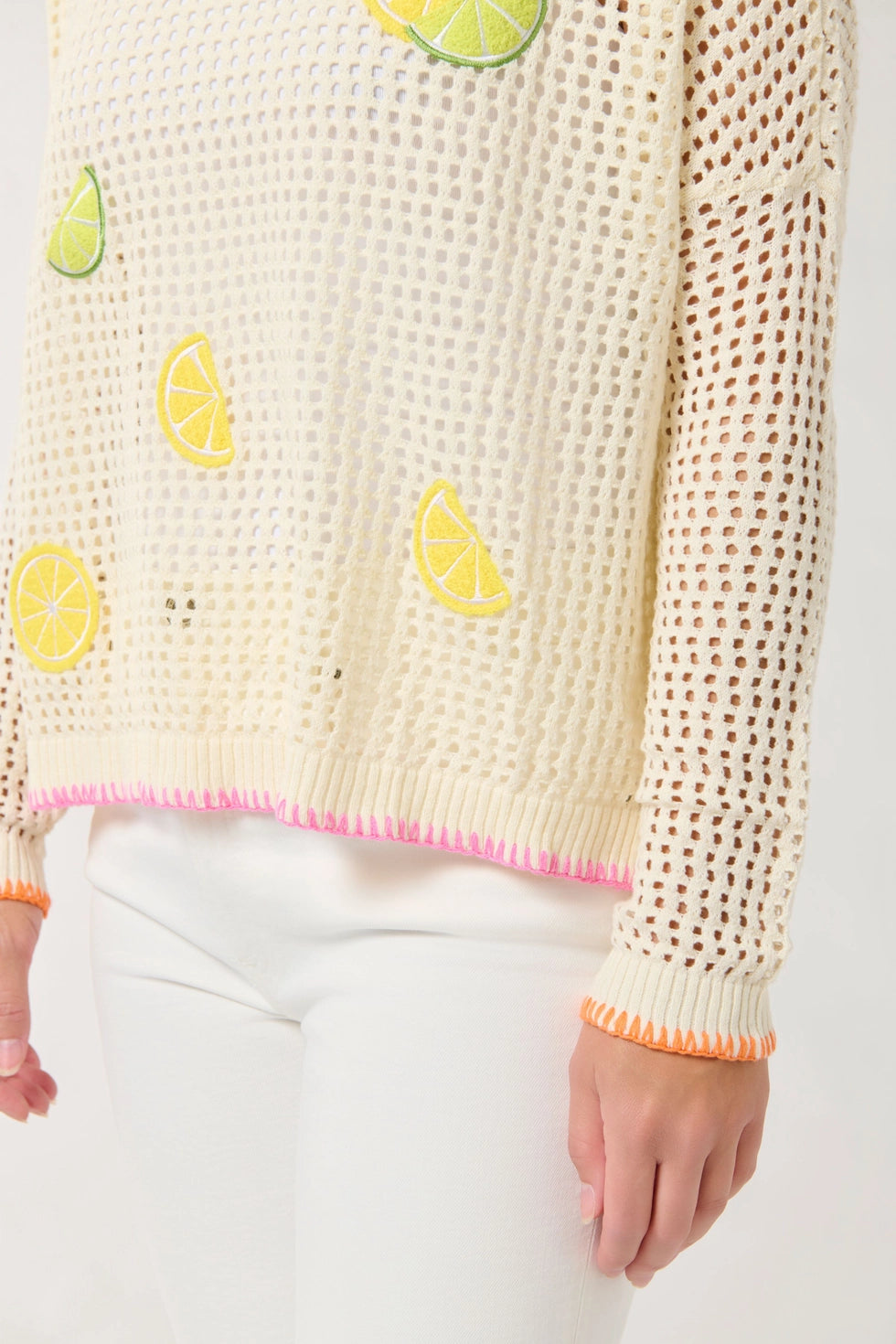 WHEN LIFE GIVES YOU LIMES SWEATER