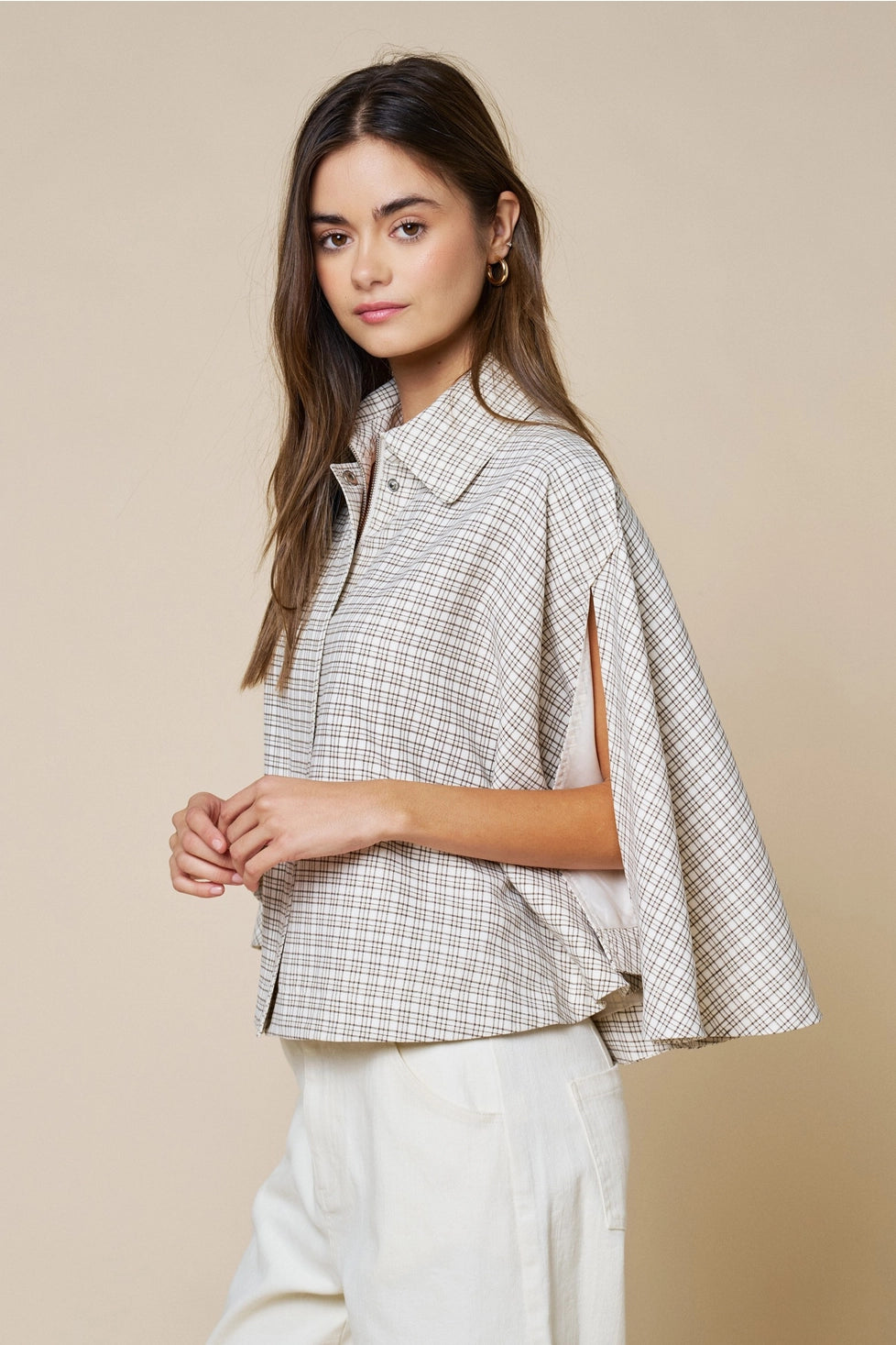 THROW AND GO CAPE JACKET