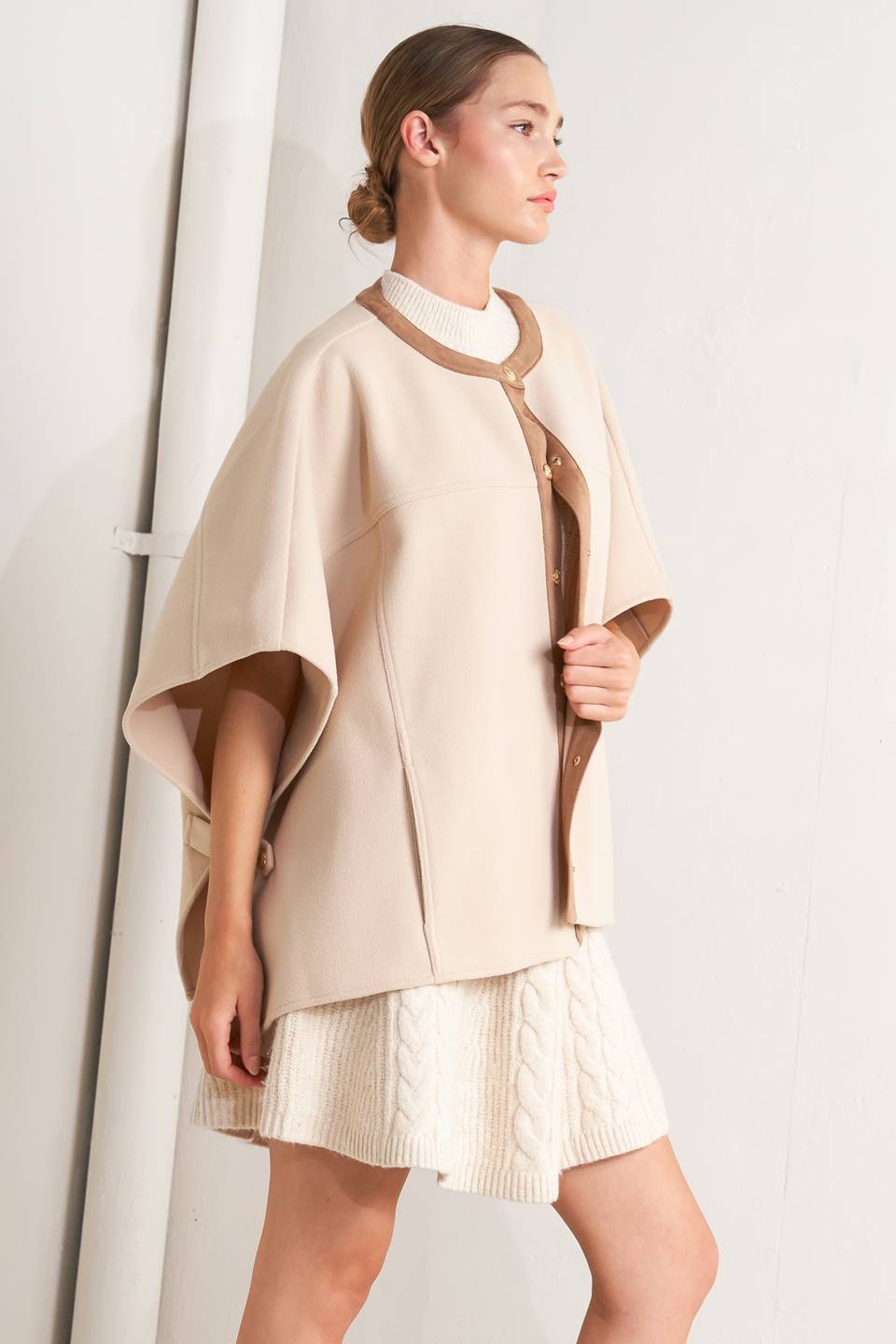 SEE THE WORLD CAPE JACKET
