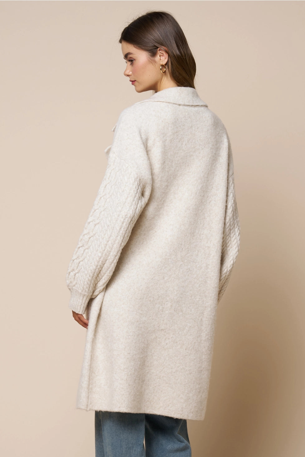 THE MARLENA SWEATER COAT