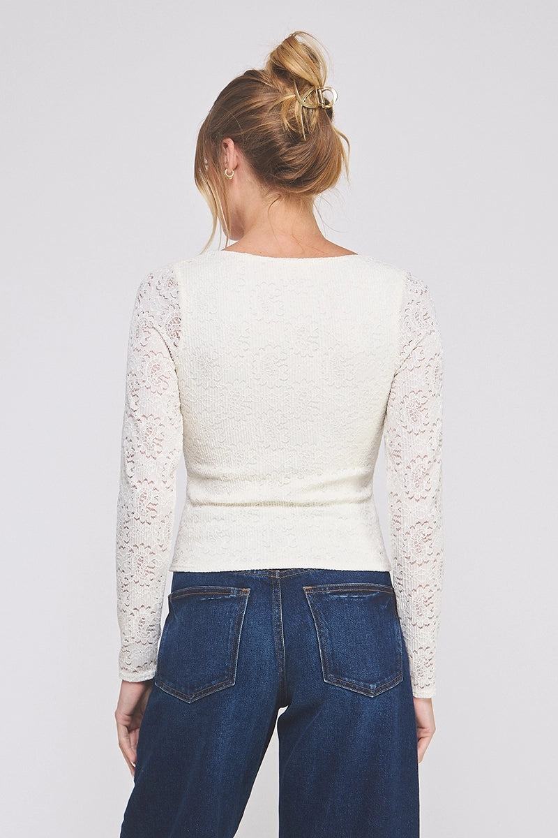 THE WINNIE LACE TOP