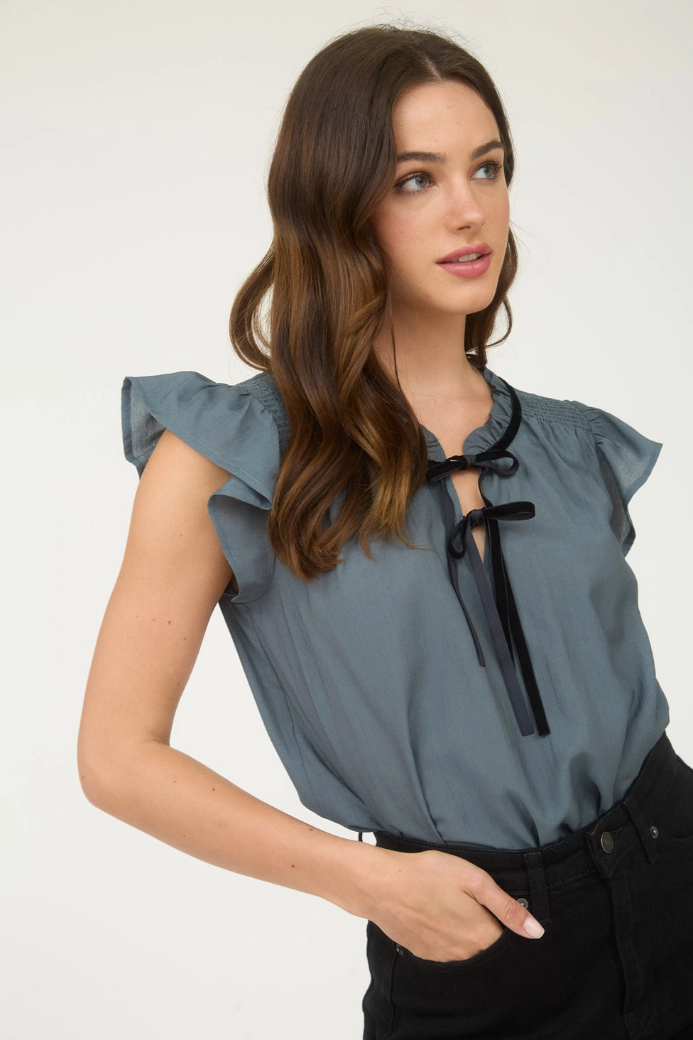 THE TAKING SIDES RUFFLE TANK